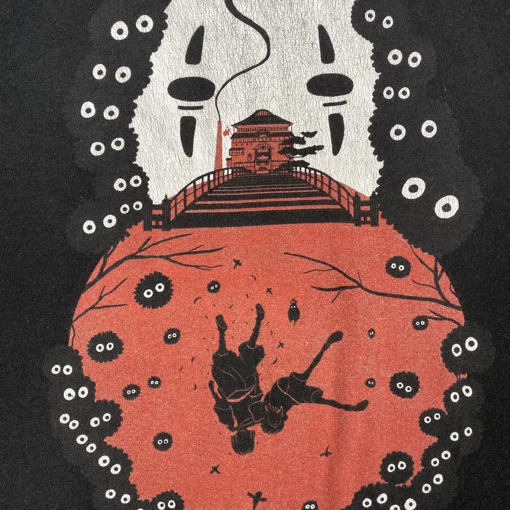 Anime SPIRITED AWAY Studio Ghibli Anime Movie Graphic Tee Size US M / EU 48-50 / 2 - 4 Thumbnail