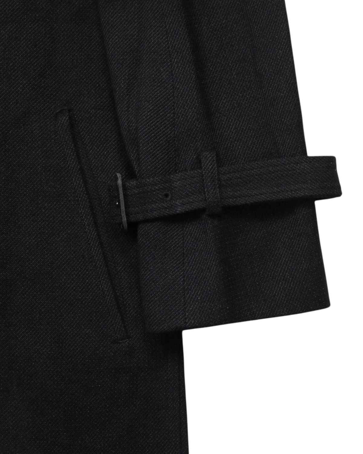 The Viridi-anne THE VIRIDI-ANNE LINEN WOOL BLACK TRENCH COAT Size US S / EU 44-46 / 1 - 5 Thumbnail