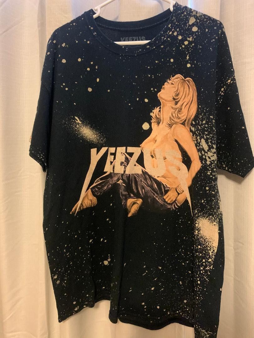 Yeezus Tour Las Vegas Splatter Shirt