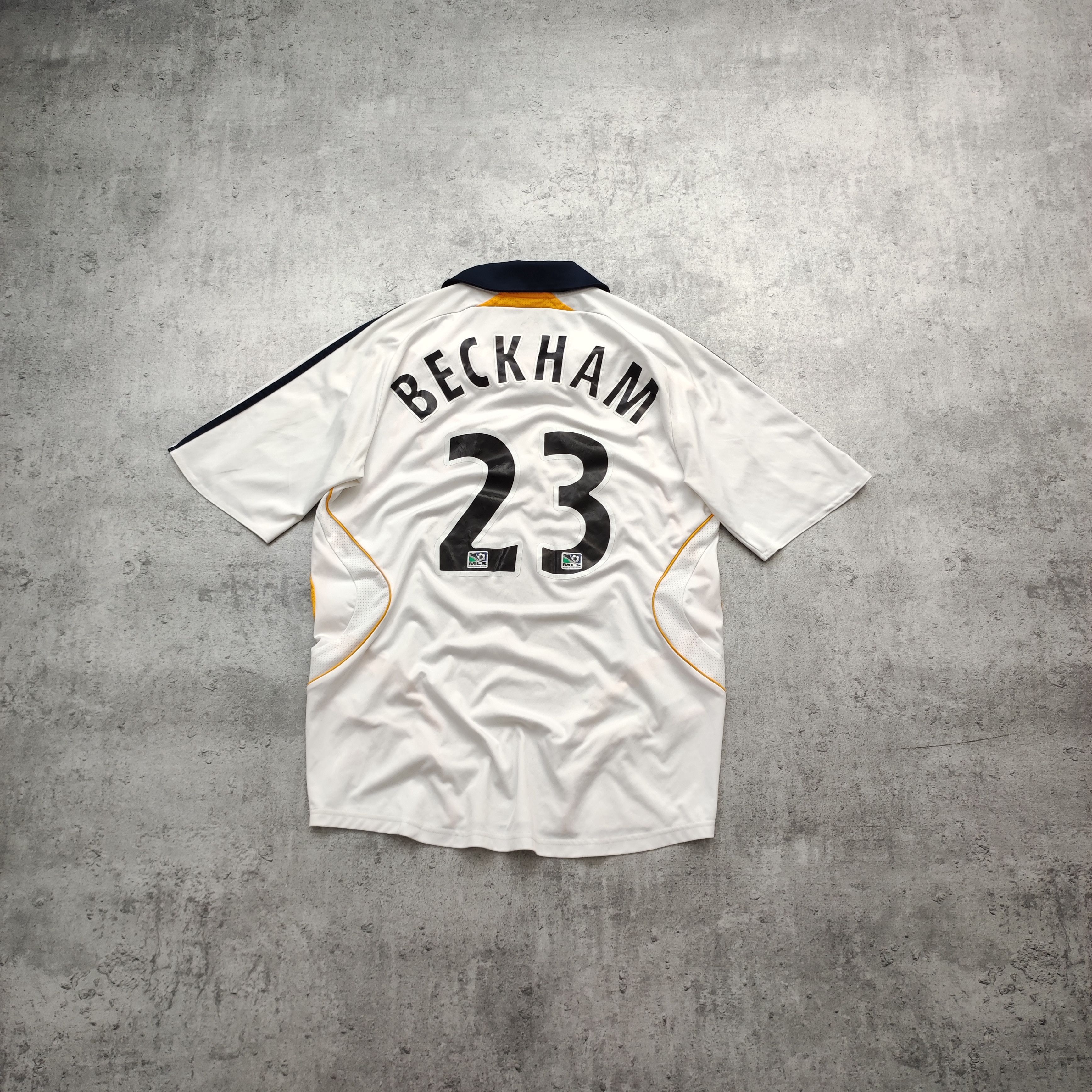 Vintage Vintage RARE 2007 Adidas x LA Galaxy #23 Beckham Jersey Size US M / EU 48-50 / 2 - 1 Thumbnail