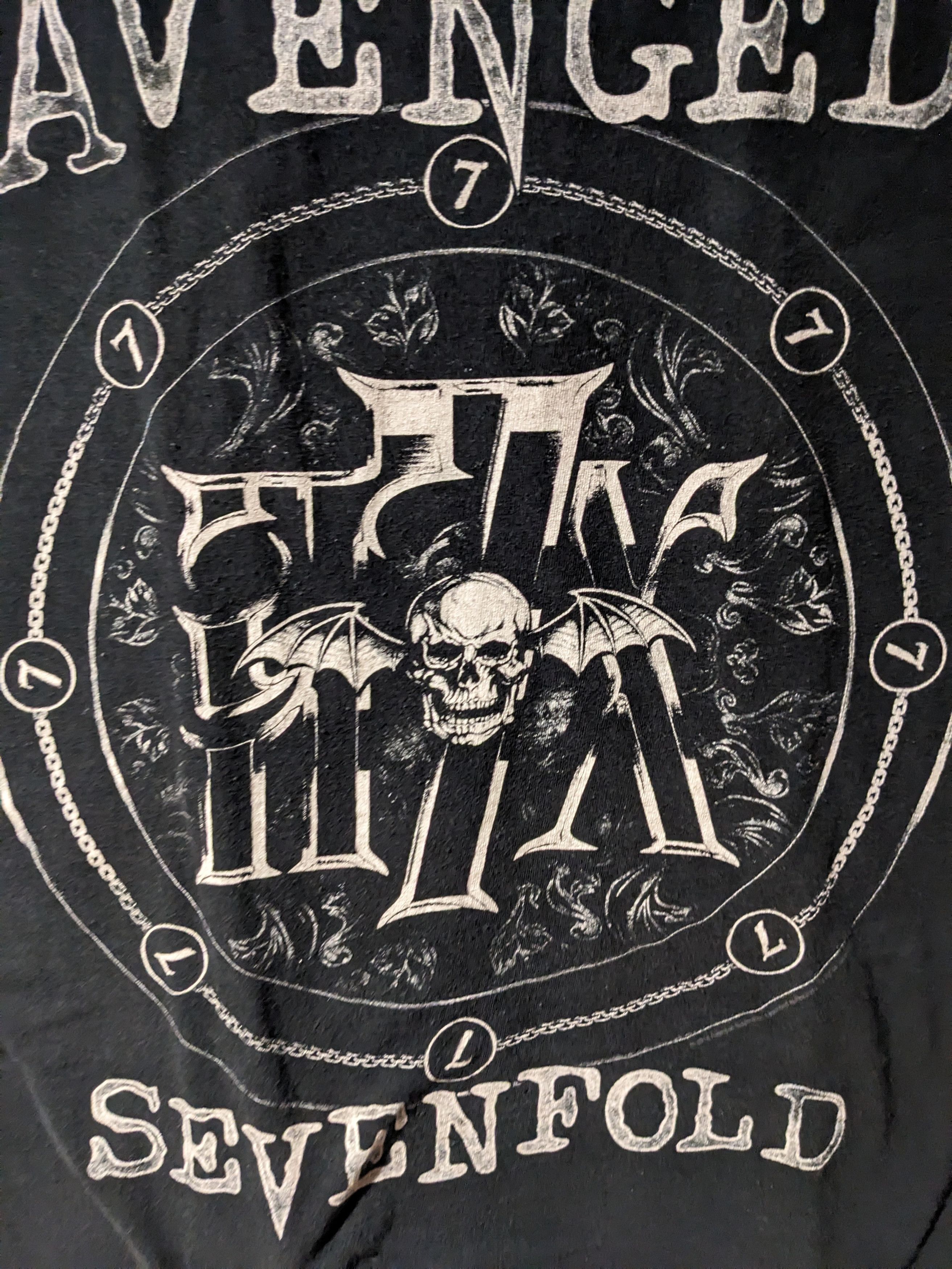 Band Tees × Vintage Vintage 2010's Avenged Sevenfold Band Tour Small T-Shirt Size US S / EU 44-46 / 1 - 2 Thumbnail