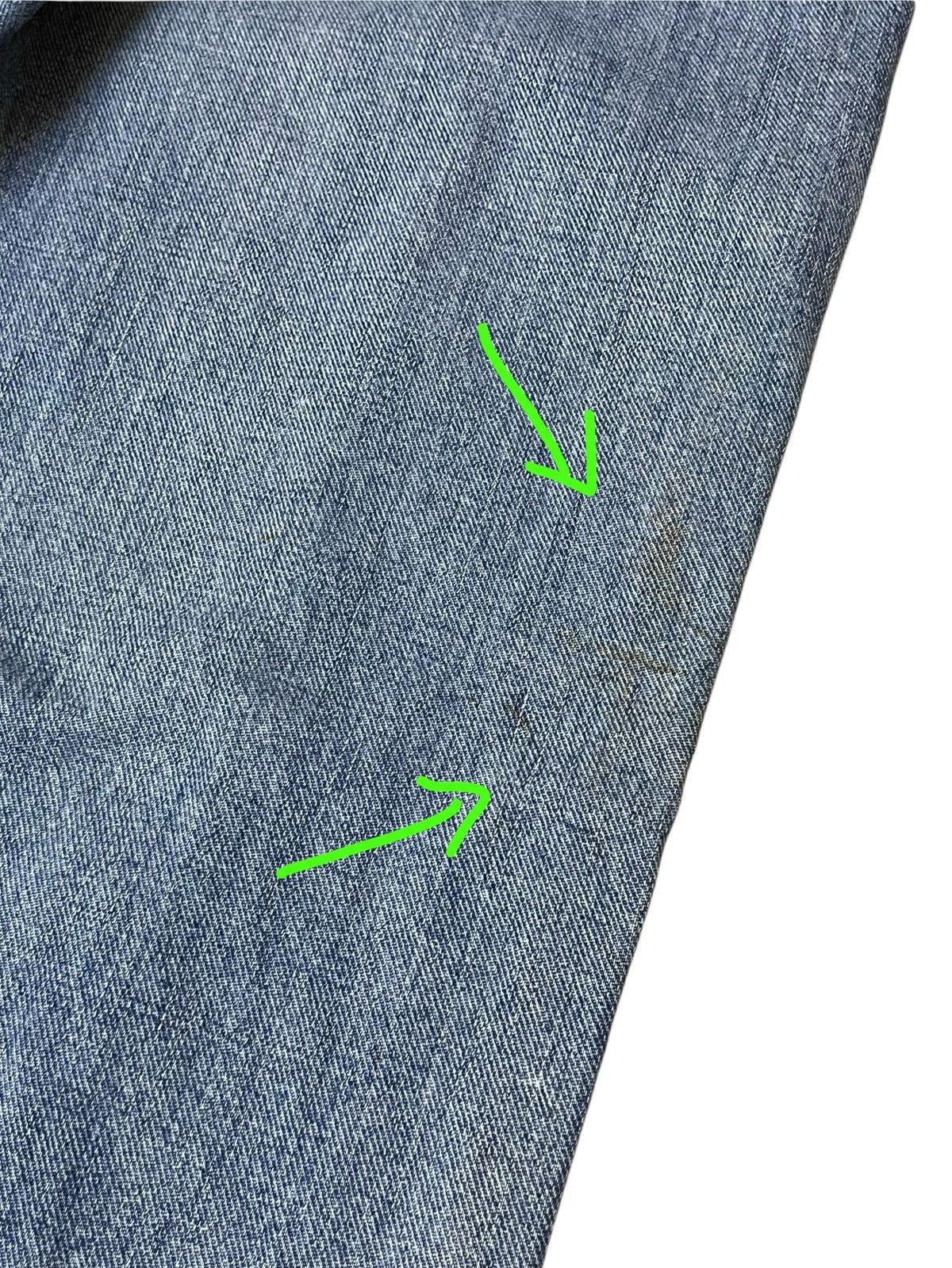 Japanese Brand Vintage LEE RIDERS repro 50s dirty half selvedge jeans Size US 29 - 11 Thumbnail