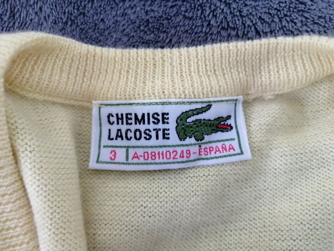 Lacoste × Vintage Vintage 90's Lacoste Wool Vest Size M Size US M / EU 48-50 / 2 - 4 Thumbnail