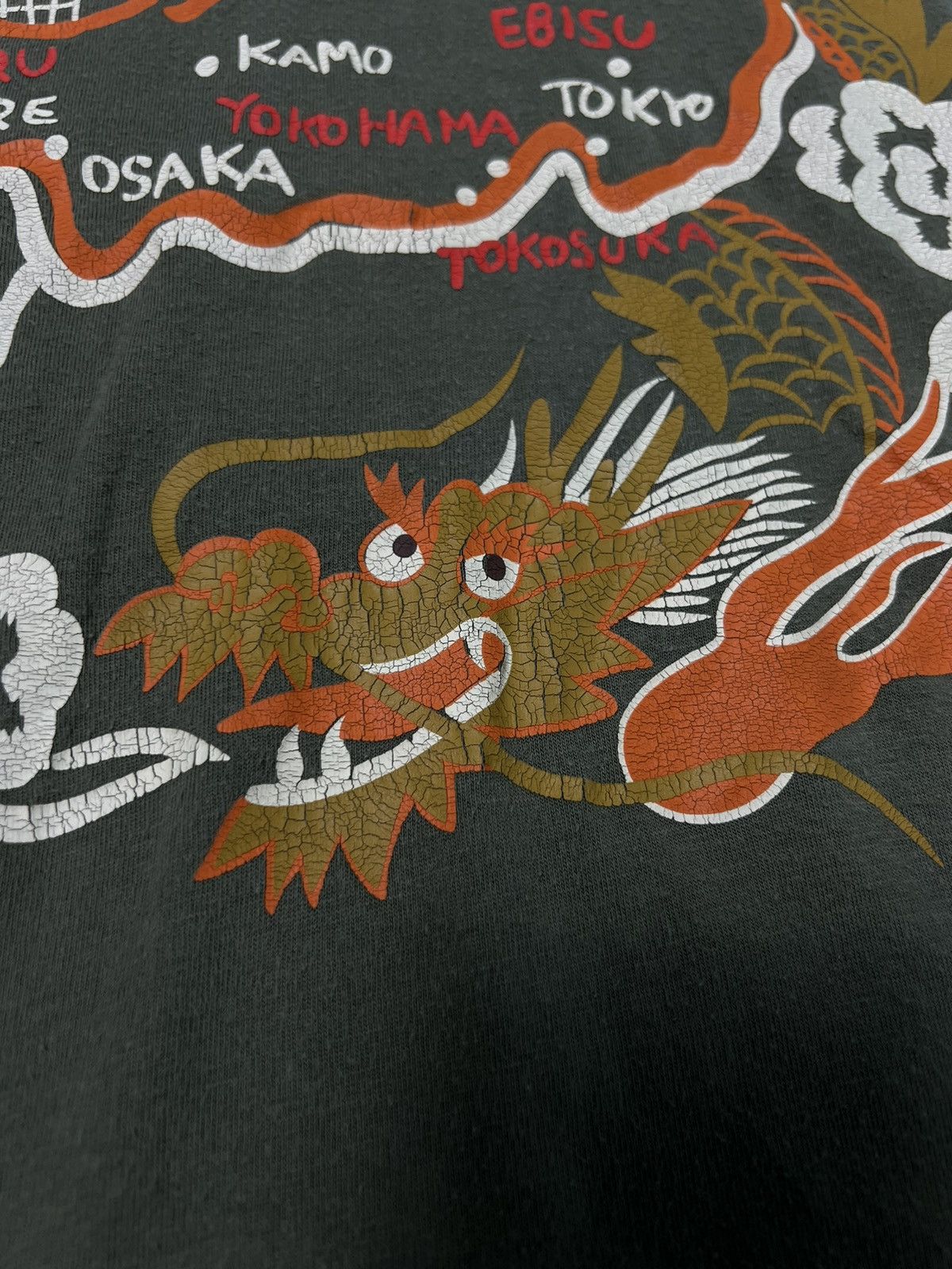 Evisu × Japanese Brand × Vintage Vintage Evisu Genes Dragon Tee Japan Size US XL / EU 56 / 4 - 7 Thumbnail