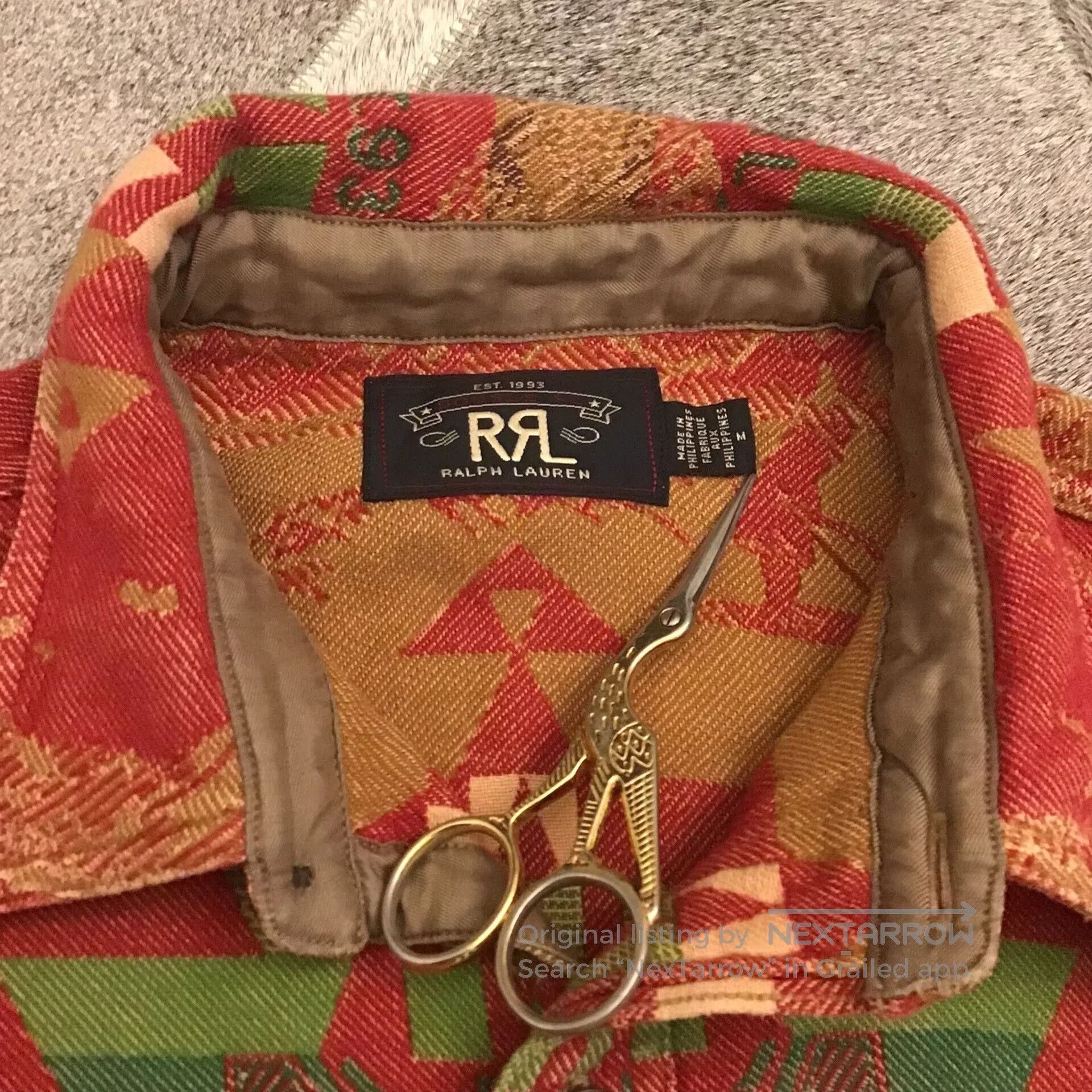 RRL Ralph Lauren RRL Ralph Lauren Colorful Shirt. Size US M / EU 48-50 / 2 - 4 Thumbnail