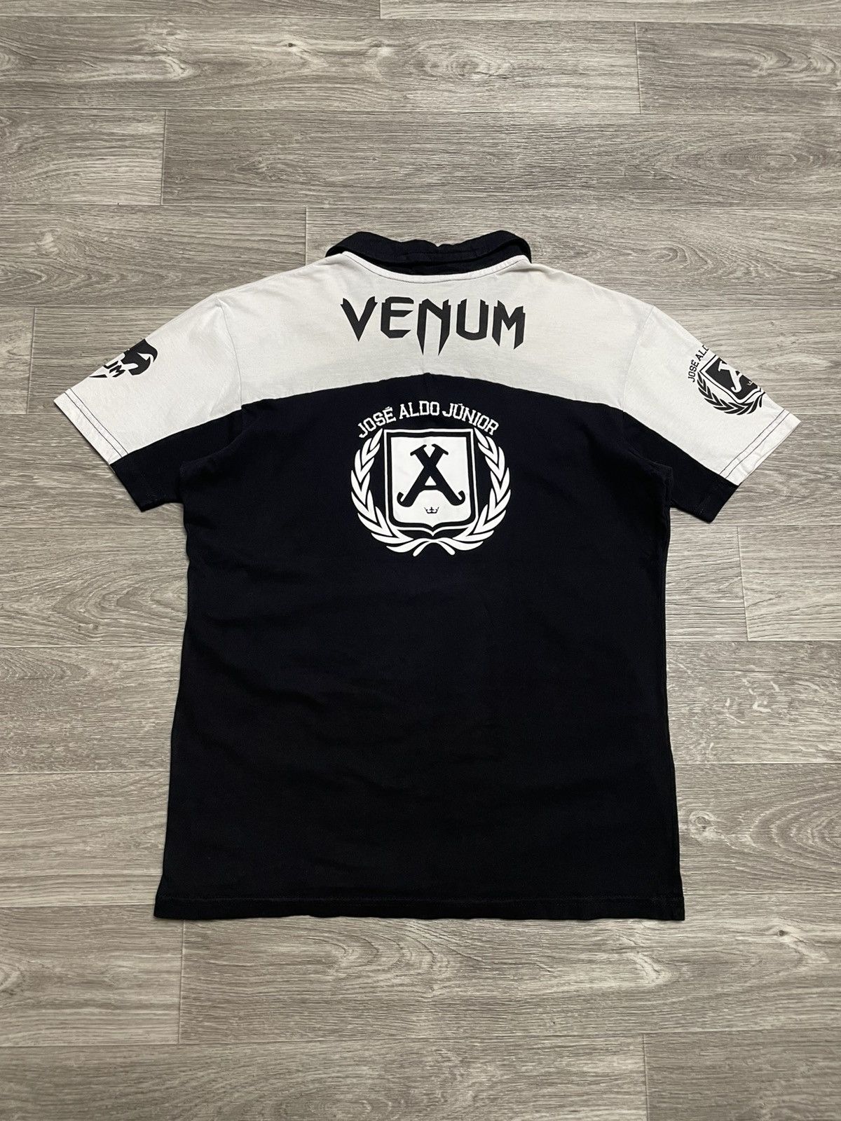 Other Vintage Venum Fight Team Jose Aldo Junior Polo Shirt Size US L / EU 52-54 / 3 - 7 Thumbnail