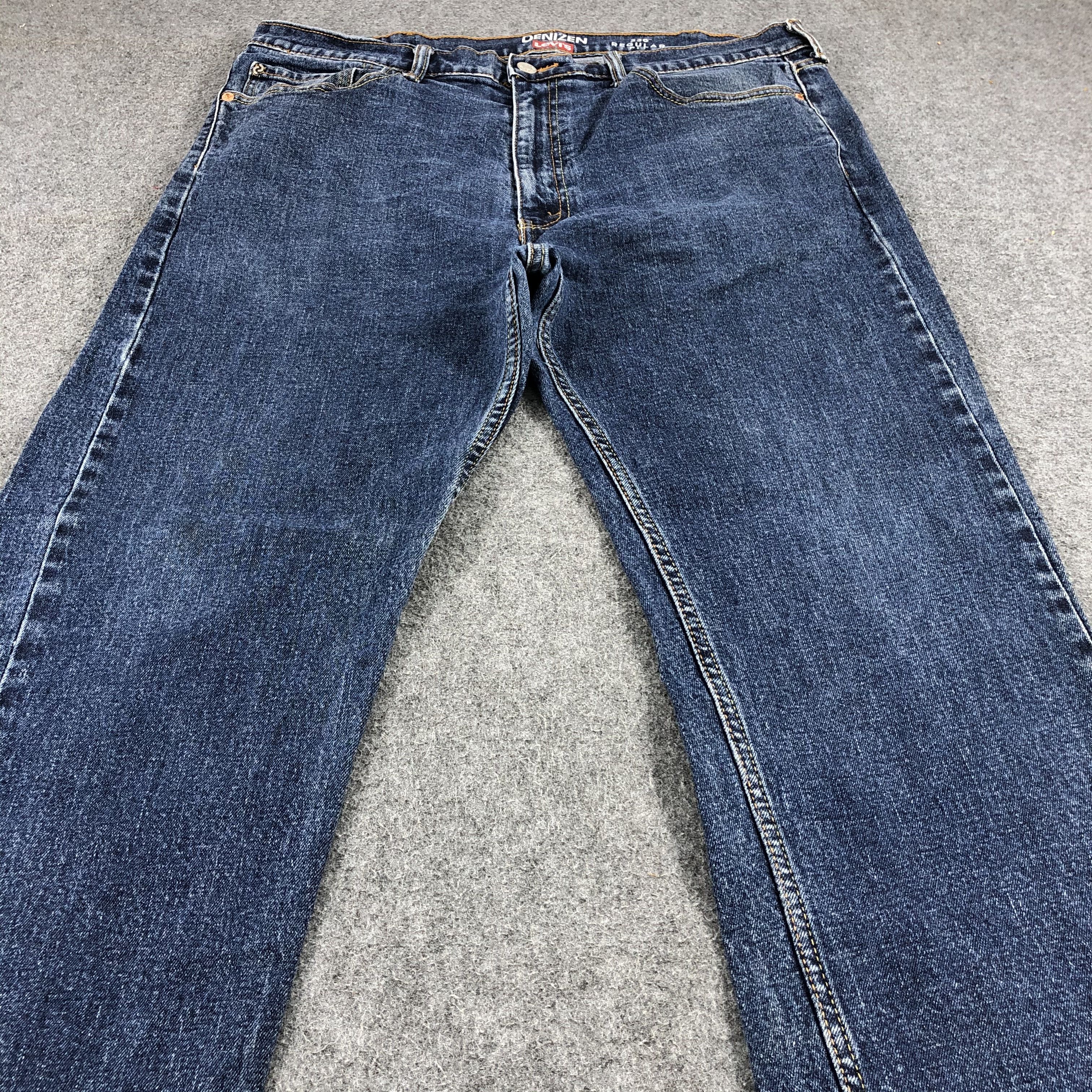 Levi's Vintage Levs 236 Jeans Blue Wash Denim-J1076 Size US 38 / EU 54 - 3 Thumbnail