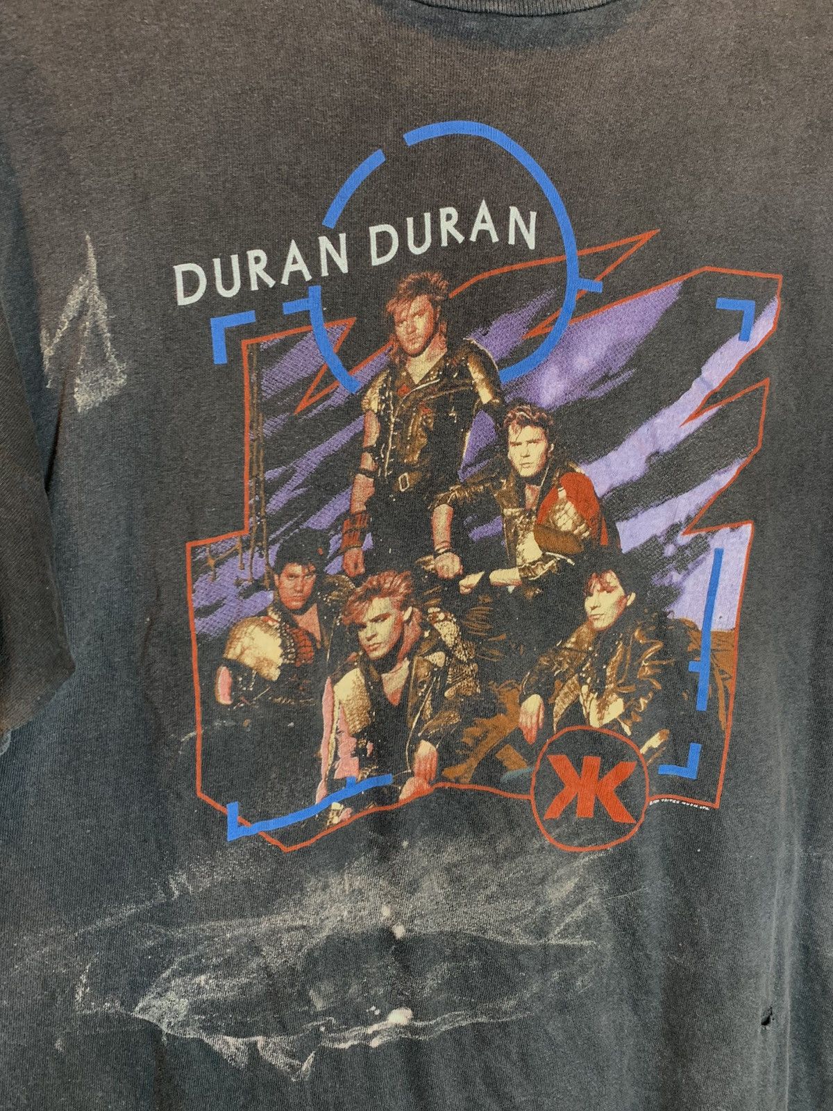 Band Tees *RARE* Vintage 80’s Duran Duran Single Stitch Faded T-Shirt Size US L / EU 52-54 / 3 - 2 Thumbnail