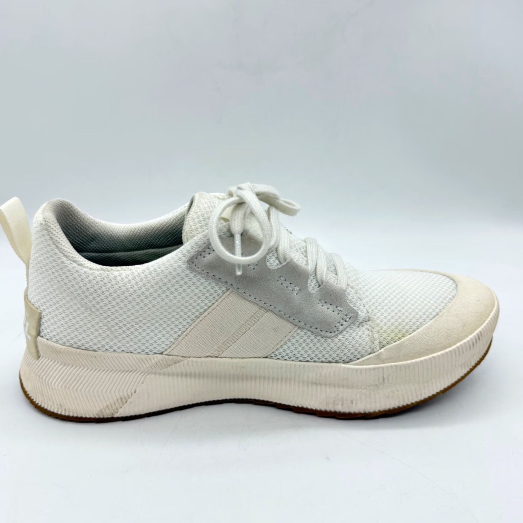 SOREL Sorel Womens Out 'N About III Waterproof Sneakers Size 9 White Low Top Lace Up Size M / US 6-8 / IT 42-44 - 5 Thumbnail
