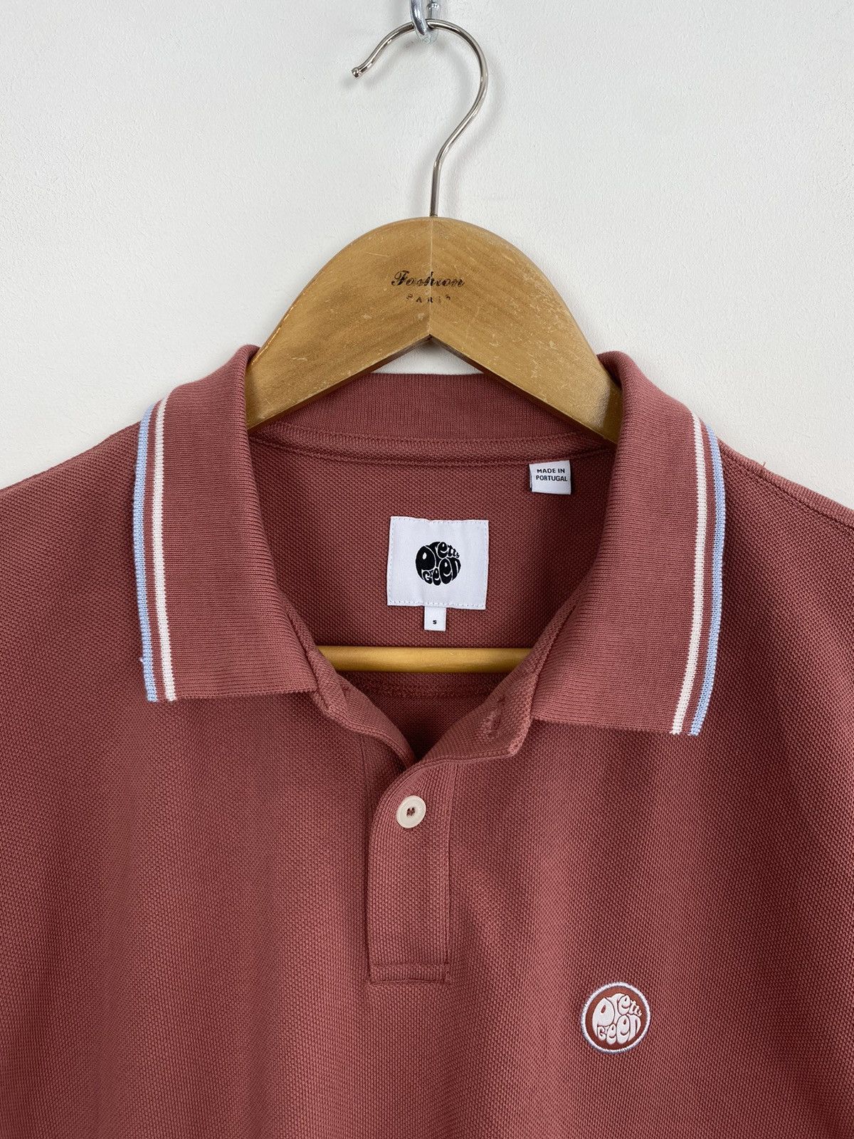 Pretty Green Pretty Green Short Sleeve Polo Shirt Men’s Size S Dusty Pink Size US S / EU 44-46 / 1 - 3 Thumbnail