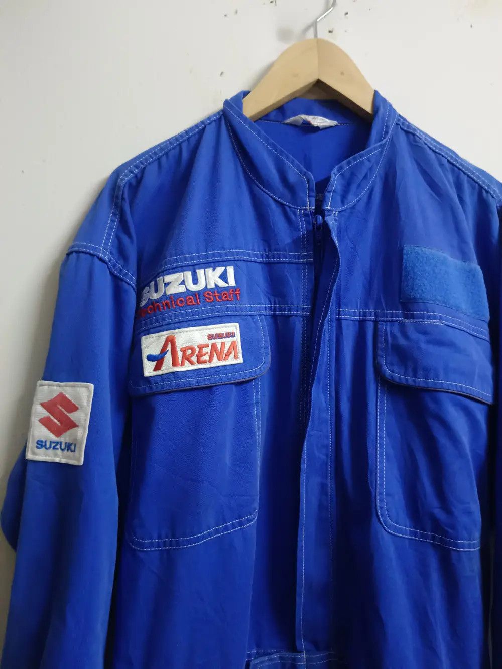 Other Vintage Racing Suzuki Coveralls Jacket Size US 40 / EU 56 - 5 Thumbnail