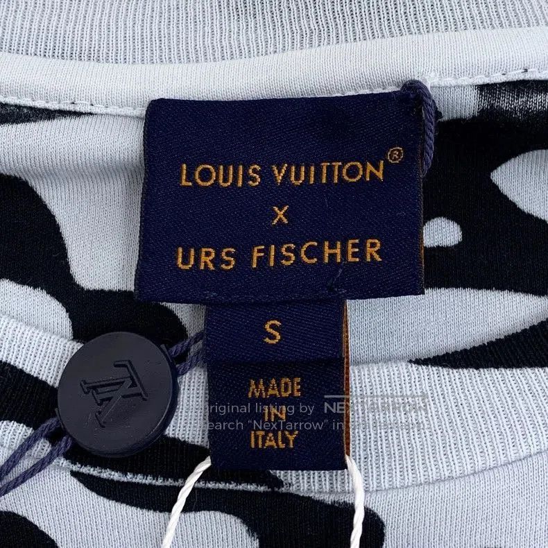 Louis Vuitton Louis Vuitton Abstract Logo Print Cotton T-shirt. Size US S / EU 44-46 / 1 - 5 Thumbnail