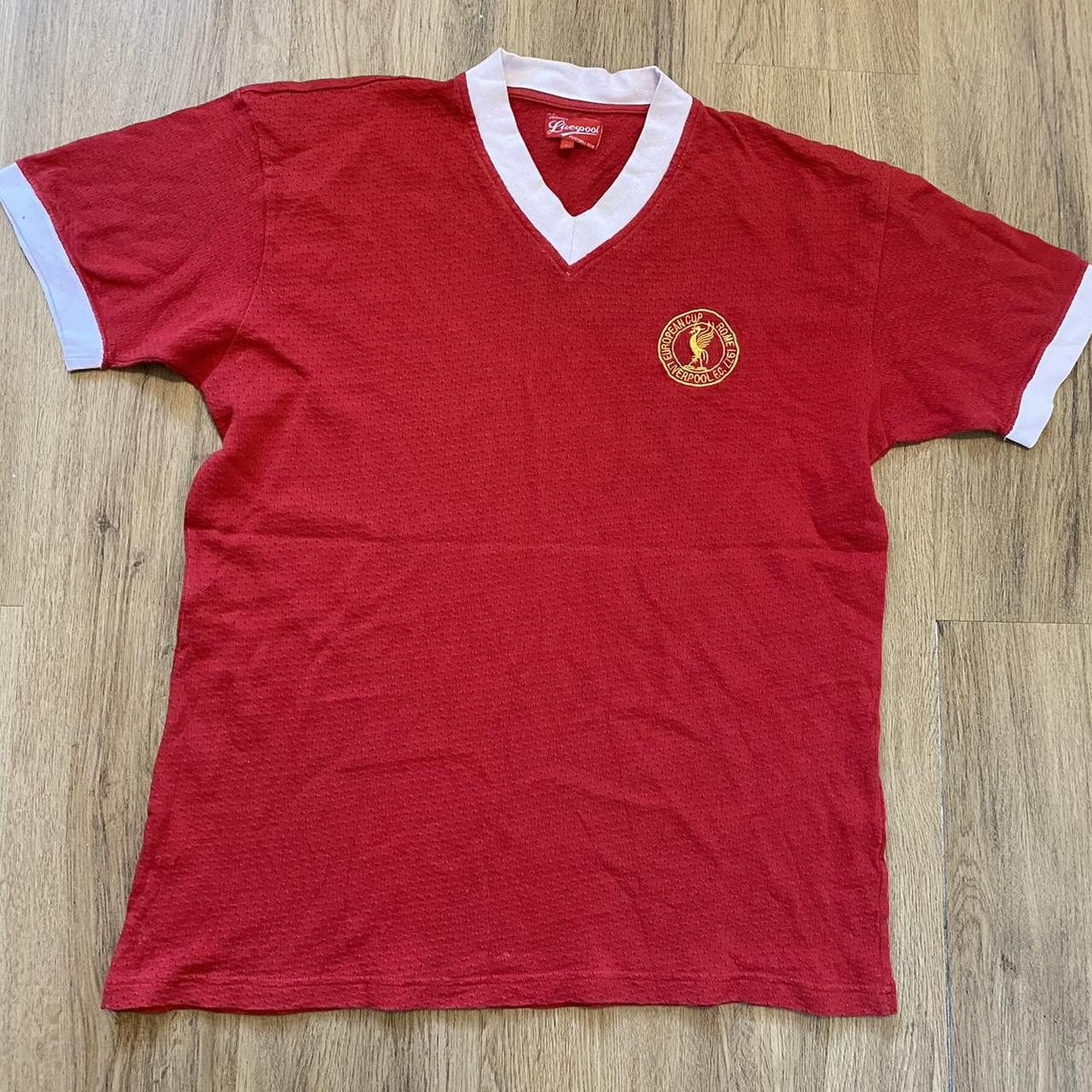 Other Liverpool 1977 Football Shirt European Cup Champions League Size US L / EU 52-54 / 3 - 1 Thumbnail