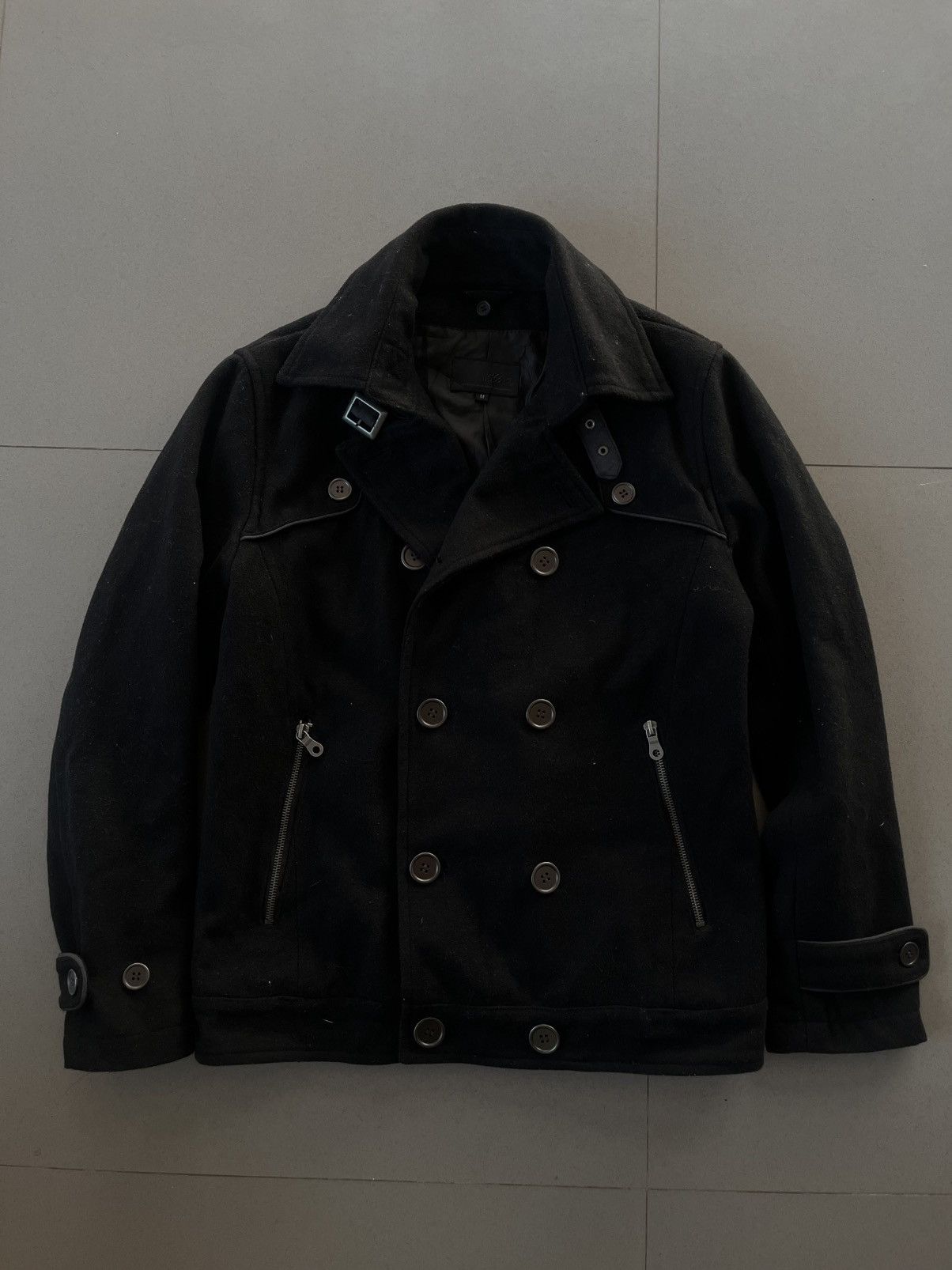 14th Addiction Japanese Mossimo Wool Vkei jacket Multi Punk Tactical Jacket Size US M / EU 48-50 / 2 - 7 Thumbnail