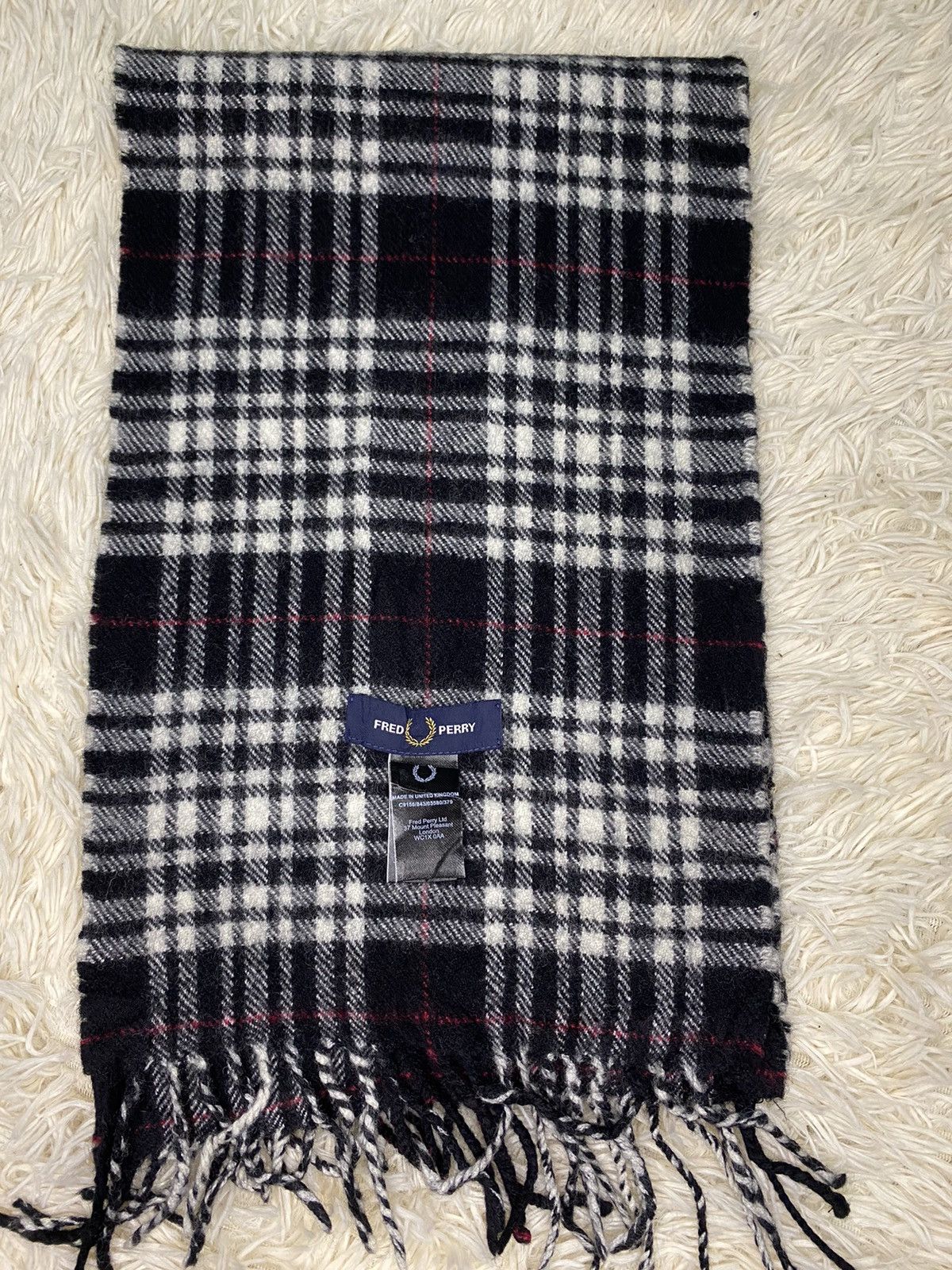 Fred Perry × Vintage Fred Perry Scarf / Muffler / Neckwear Size ONE SIZE - 4 Thumbnail