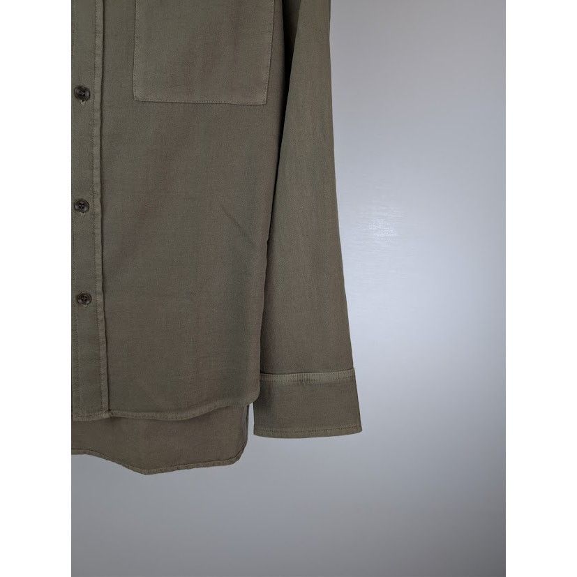 The Elder Statesman o1rshd1 Early Dawn Stonewashed Twill Button up Shirt Size US XL / EU 56 / 4 - 4 Thumbnail