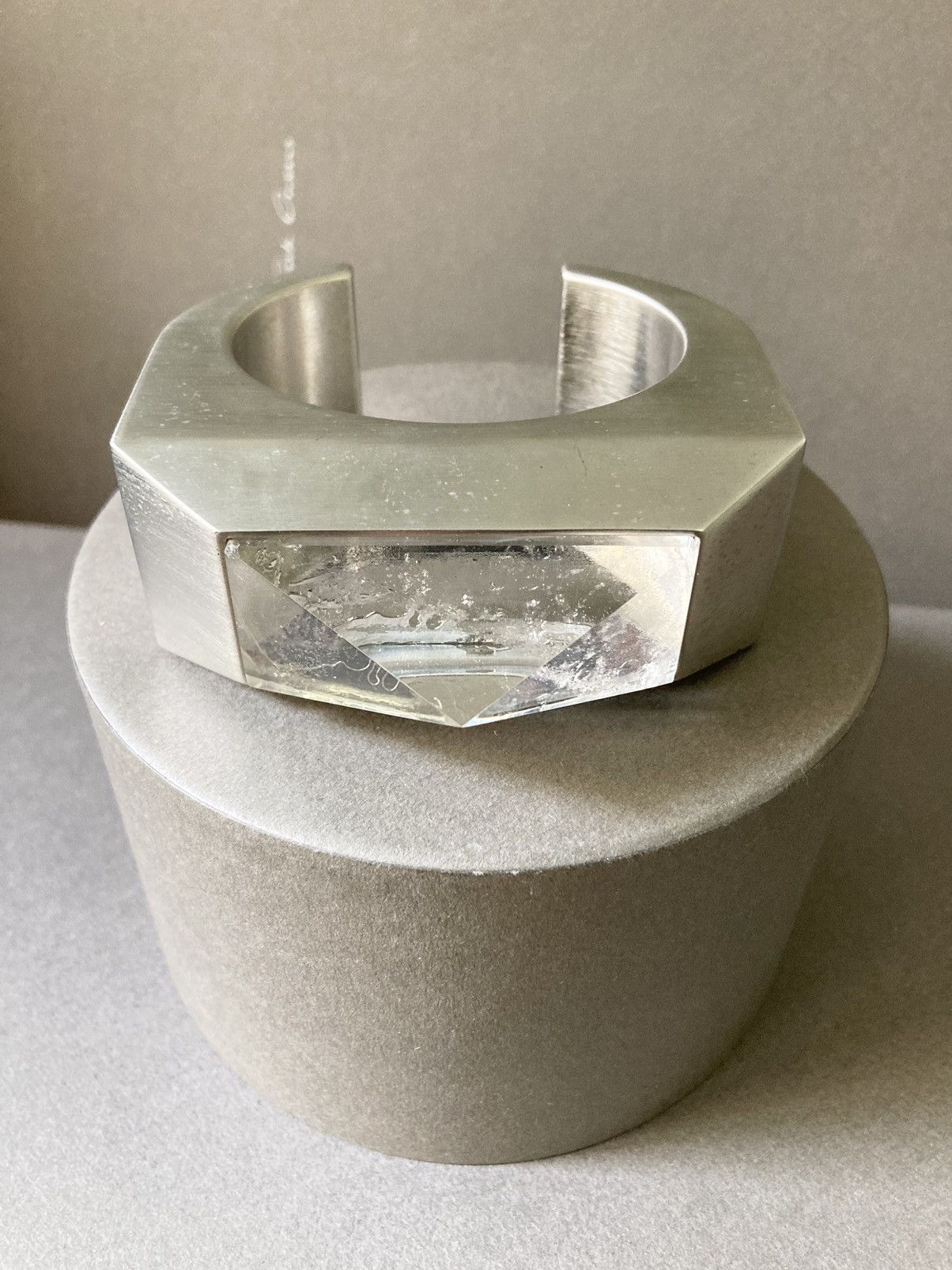 Rick Owens NEVER WORN/ Rick Owens Crystal Rock Pyramid Bracelet Size ONE SIZE - 12 Thumbnail