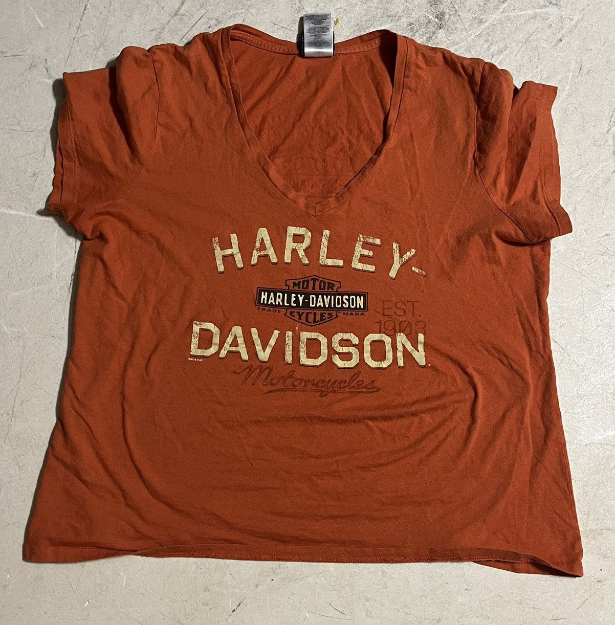 Harley Davidson Y2k Harley Davidson top. Size L / US 10 / IT 46 - 1 Thumbnail