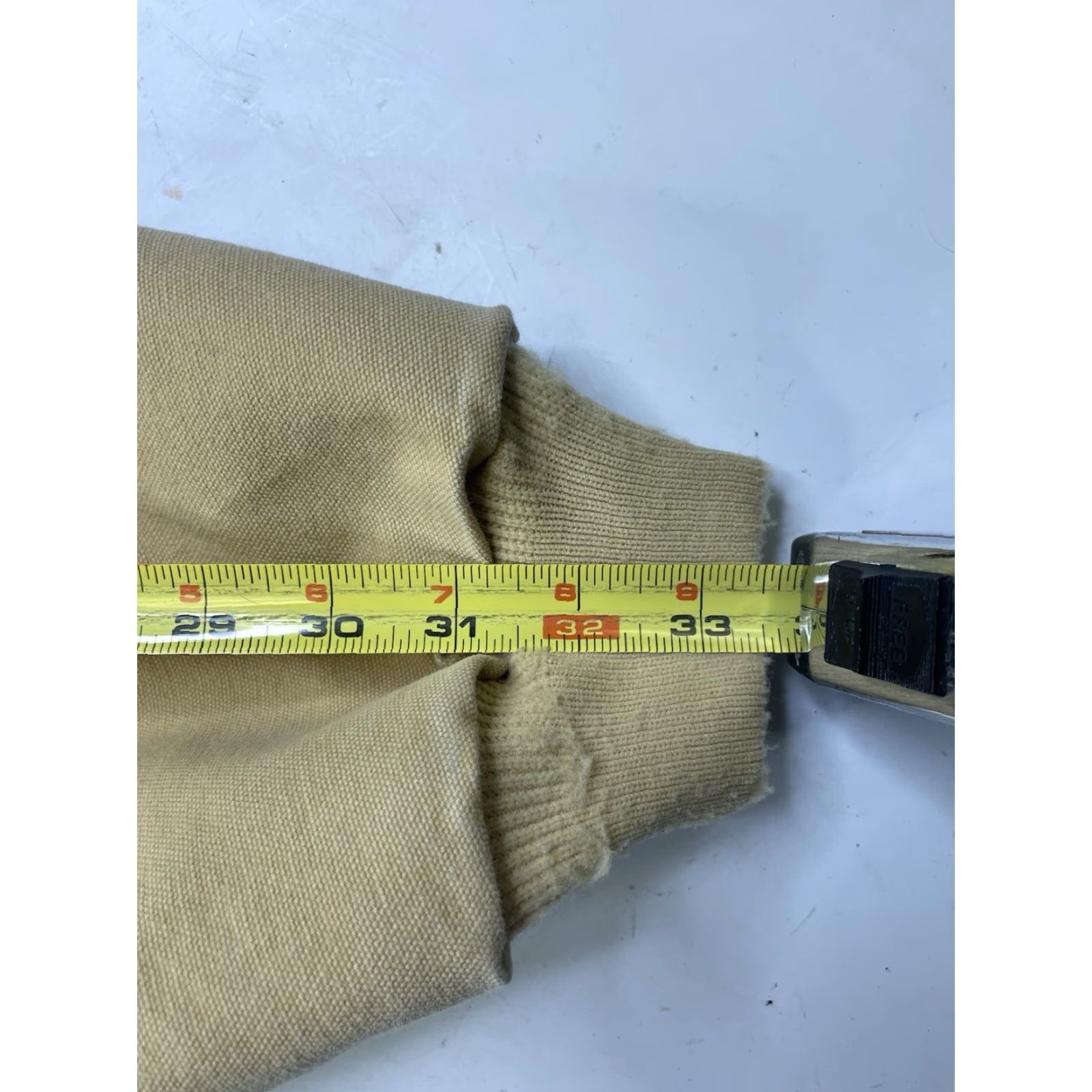 Carhartt VINTAGE Carhartt Jacket Mens Sandstone Hooded J130 Wet 3XL Lined Duck Canvas Shirt Kit Size US XXL / EU 58 / 5 - 4 Thumbnail