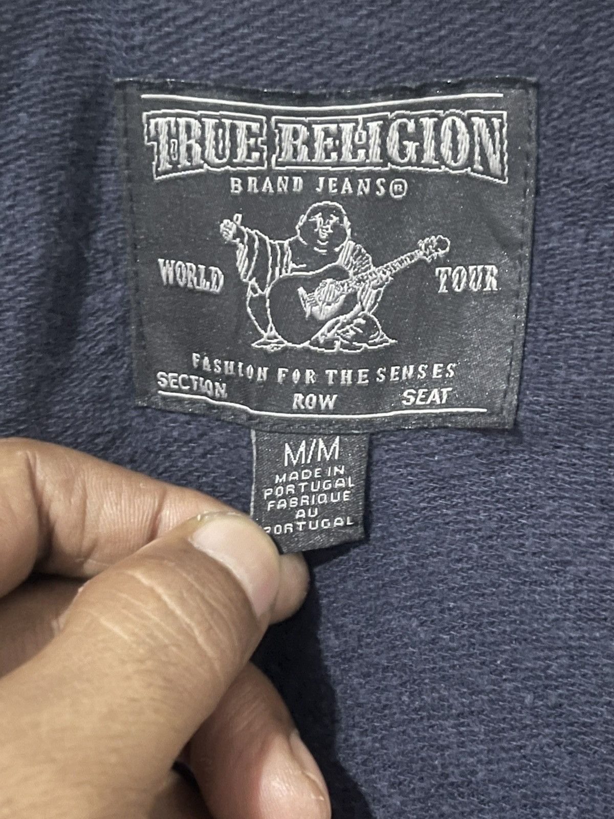 True Religion Japanese True religion Zip Up Gothic Hoodie Size US L / EU 52-54 / 3 - 5 Thumbnail