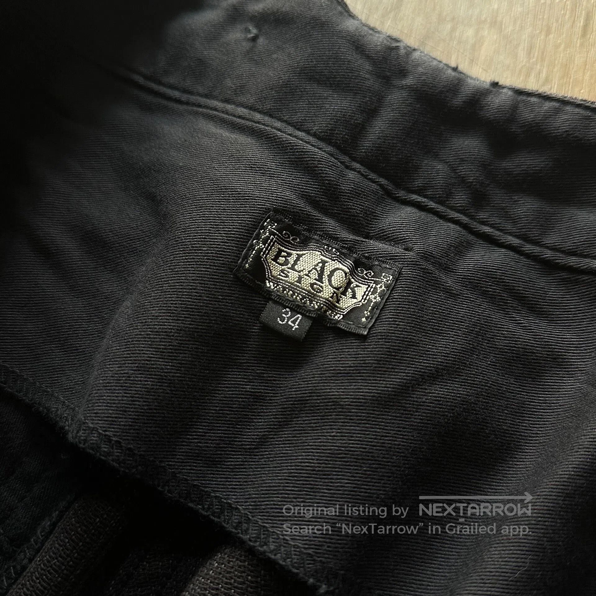 BLACK SIGN Black Sign New Brown Vintage Wide. Size US 34 / EU 50 - 8 Thumbnail