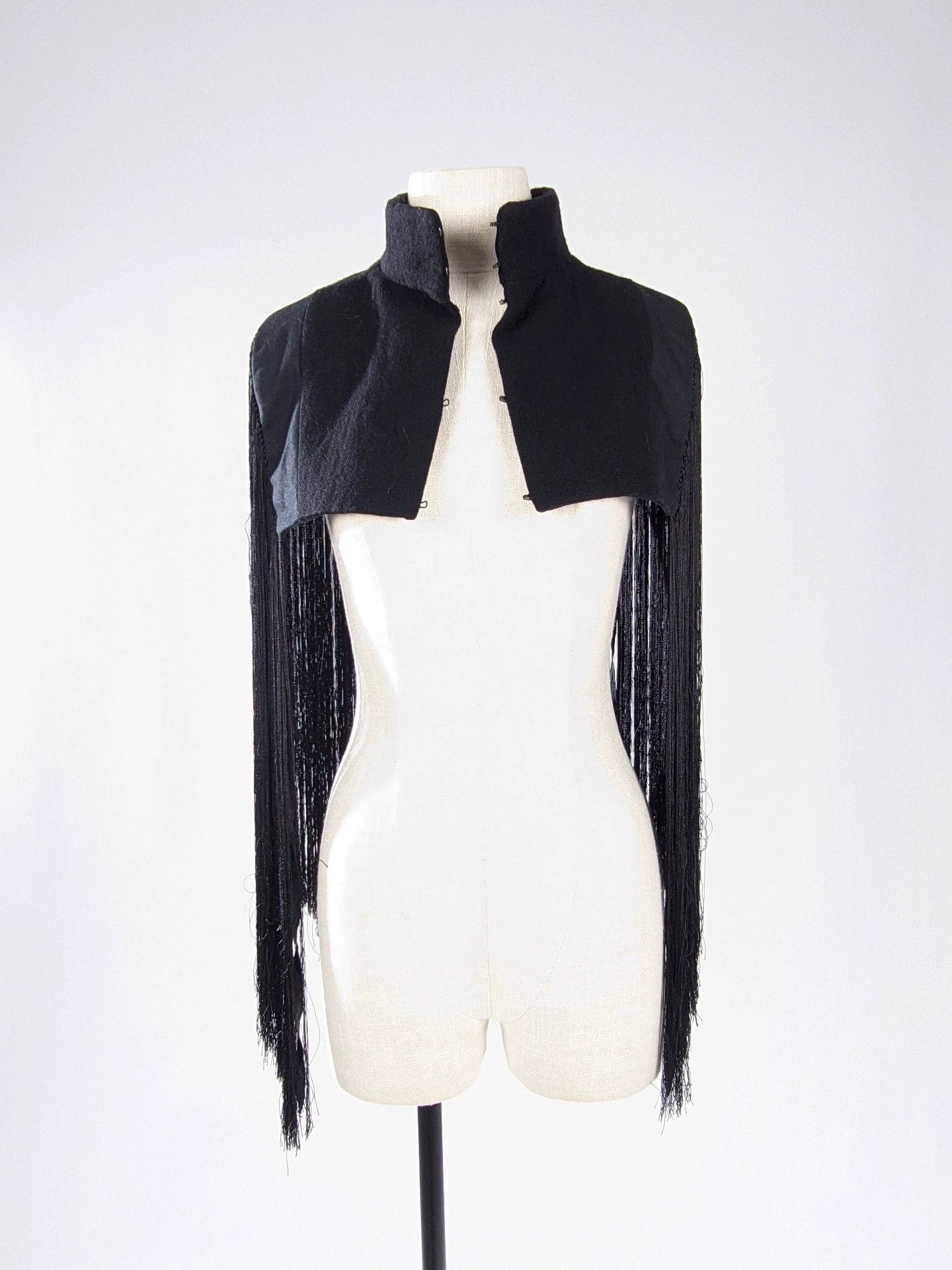 Ann Demeulemeester Ann demeulemeester Women's Fringed Shawl Coat Size XS / US 0-2 / IT 36-38 - 6 Thumbnail