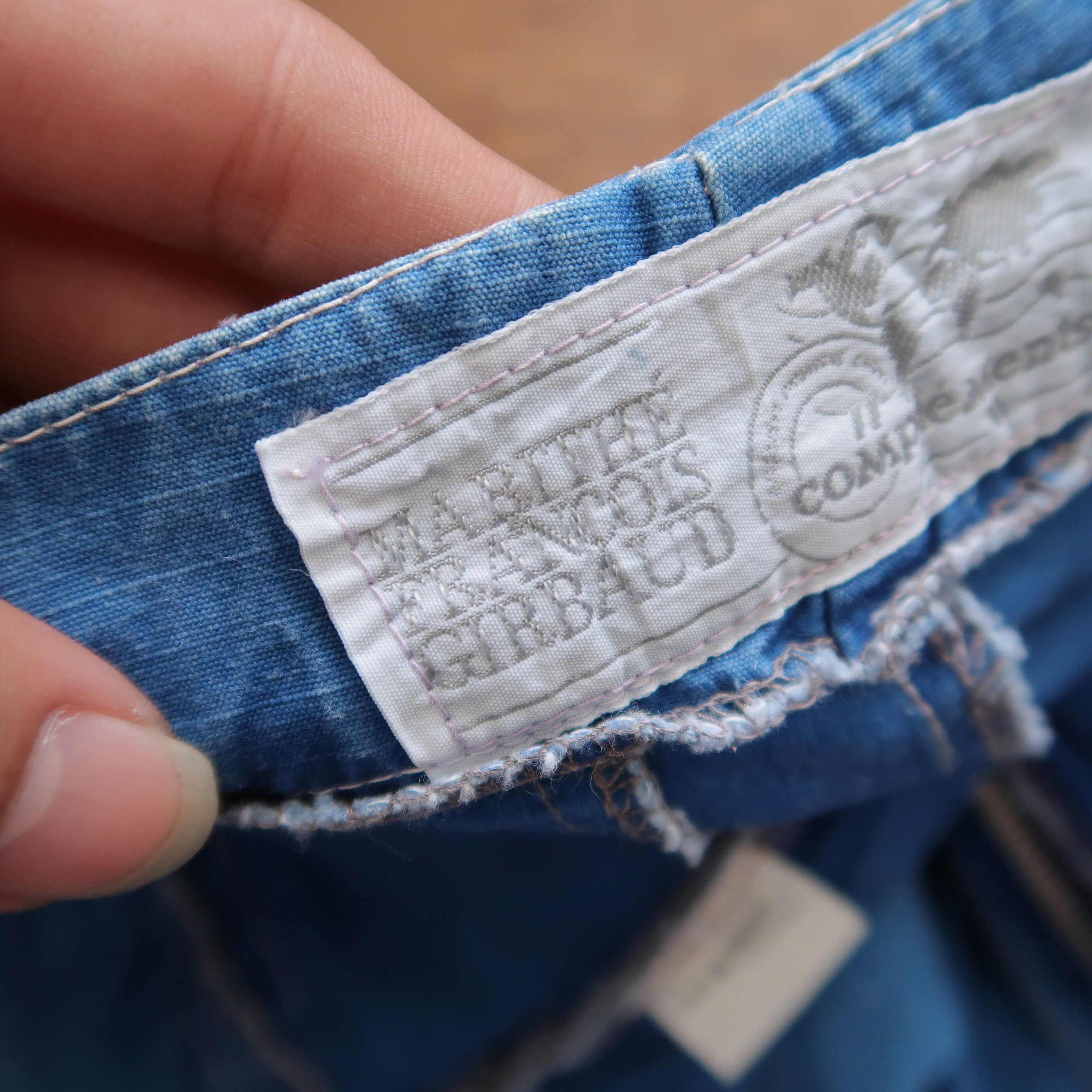 Marithe + Francois Girbaud Girbaud 80’s Les Compléments Double Layer Belted Denim Size US 32 / EU 48 - 8 Thumbnail