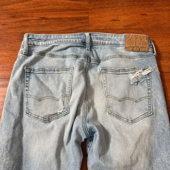 American Eagle Outfitters American Eagle Outfitters Men's Light Wash Skinny Jeans33x30 Size US 33 - 6 Thumbnail