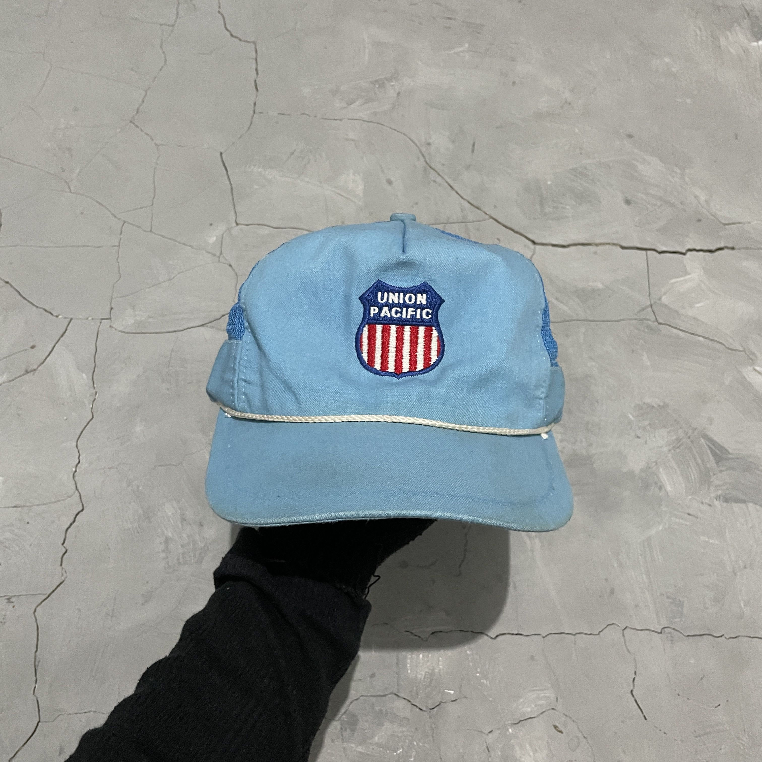 Vintage Vintage 80s Union Pacific Cap Hats Normcore Pally Hollywood Size ONE SIZE - 1 Thumbnail