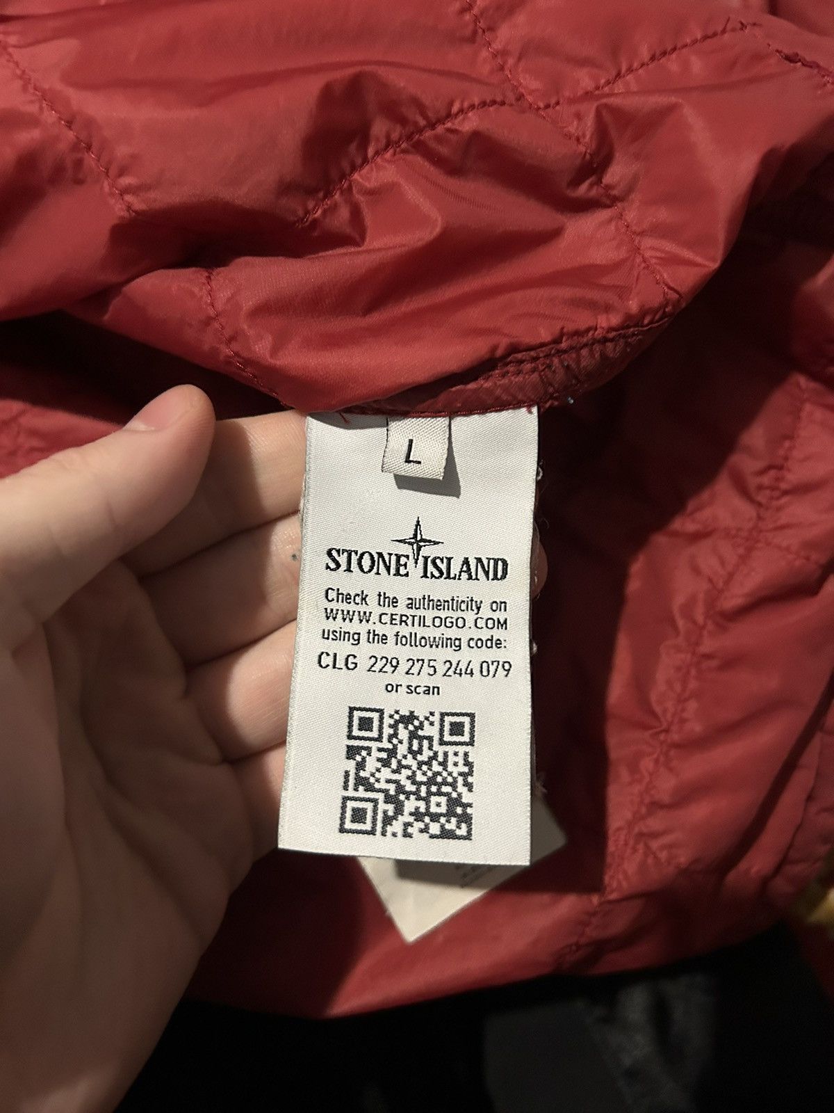 Stone Island Stone Island Light Puffer Jacket Micro Rip Size US L / EU 52-54 / 3 - 25 Thumbnail