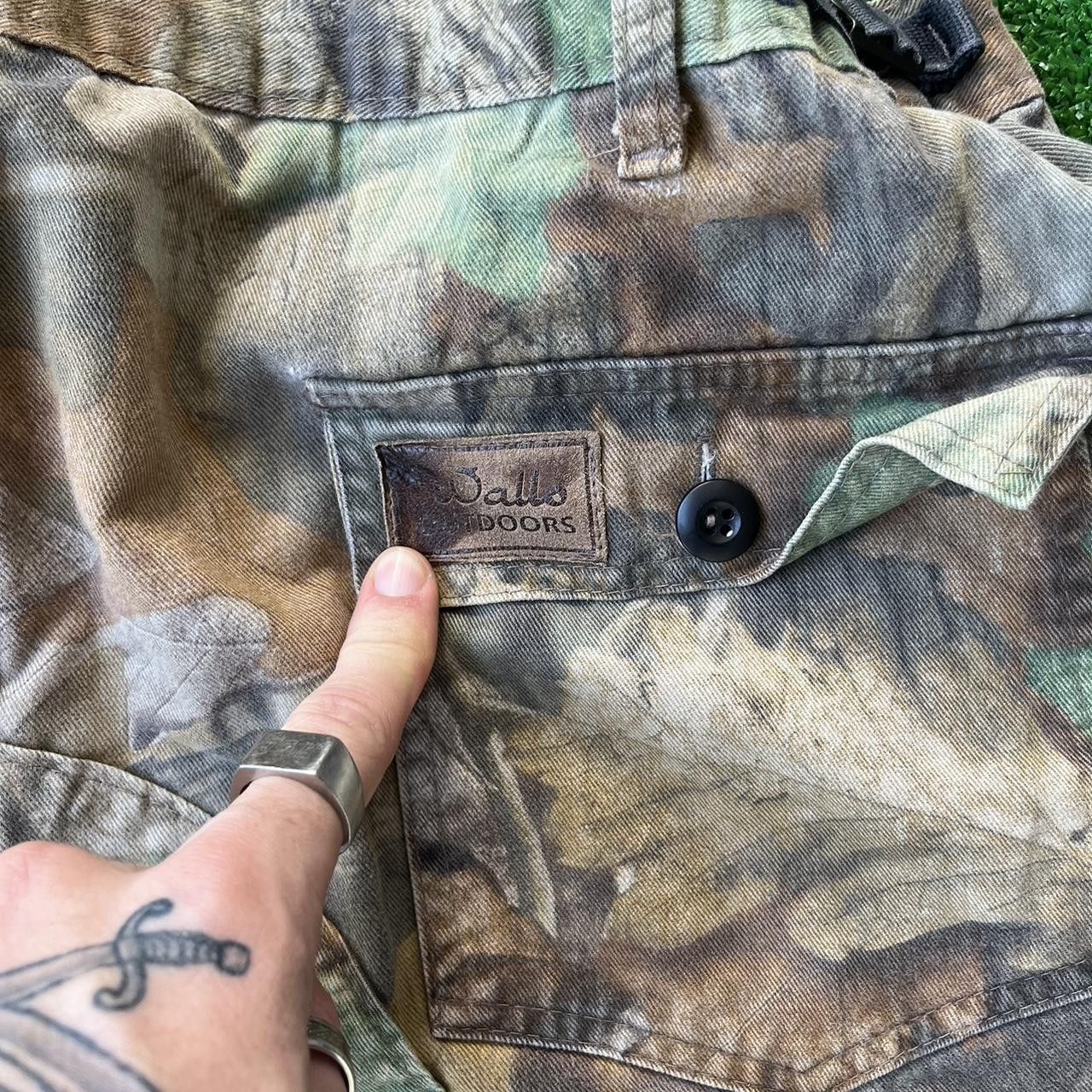 Carhartt VINTAGE 1991 ADVANTAGE TIMBER BAGGY CARGOS DOUBLE KNEE BAGGY Size US 42 / EU 58 - 3 Thumbnail