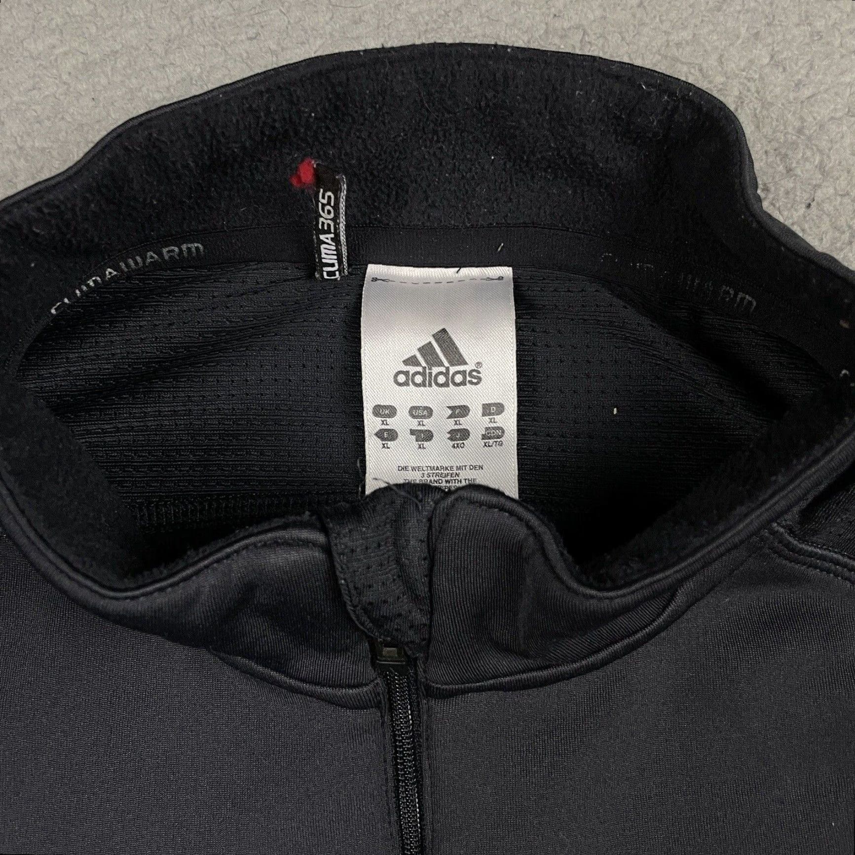Adidas Adidas Windbreaker Jacket XL Black Response Climate365 Clima365 Full Zip Men Regular Long Sleeve Shirt? Size US XL / EU 56 / 4 - 3 Thumbnail
