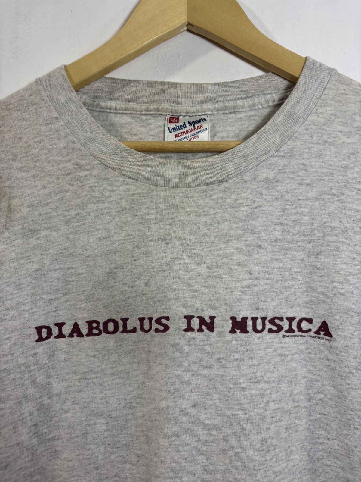 Band Tees × Slayer × Vintage Vintage 90’s Slayer Diabolus In Musica 1998 Tshirt Size US L / EU 52-54 / 3 - 4 Thumbnail