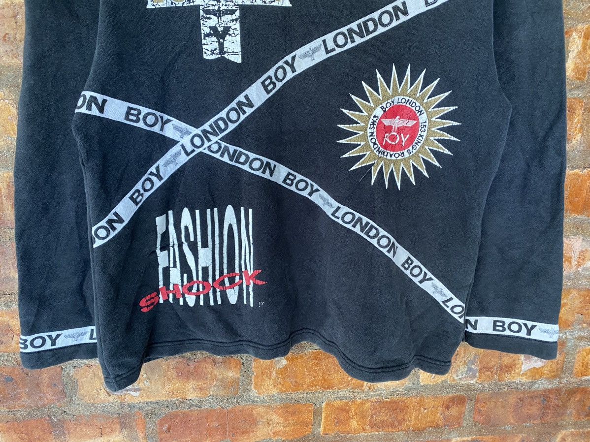 Boy London 1990s 🔥 Boy London Cross sweatshirt Made in Japan Size US S / EU 44-46 / 1 - 4 Thumbnail