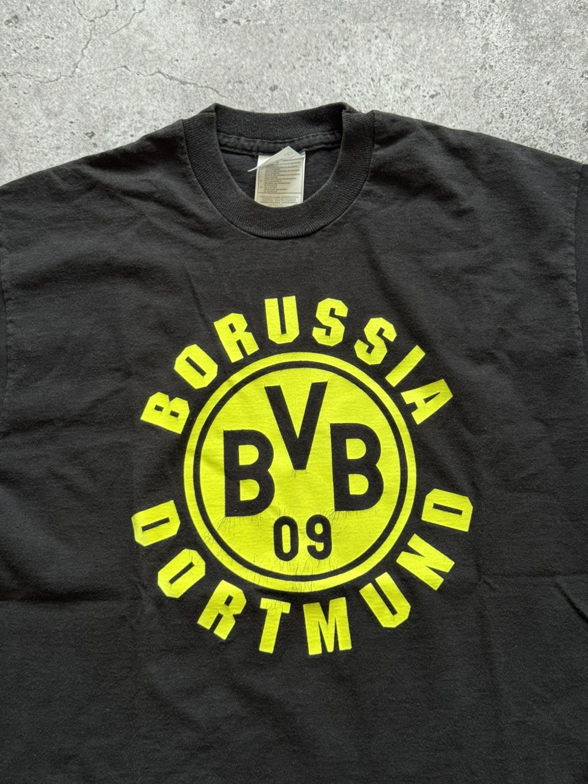 Nike 🔥NIKE BORUSSIA DORTMUND 1995/96 JUST DO IT MERCH T-SHIRT Size US S / EU 44-46 / 1 - 3 Thumbnail