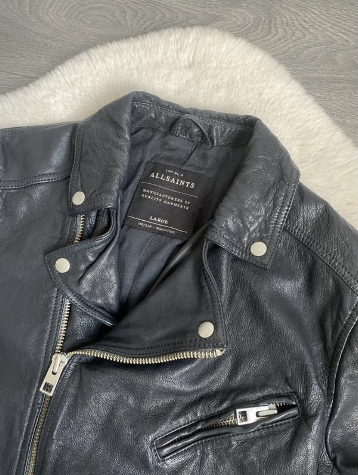 Allsaints All saints Allsaints leather moto biker jacket multizip Size US L / EU 52-54 / 3 - 2 Thumbnail