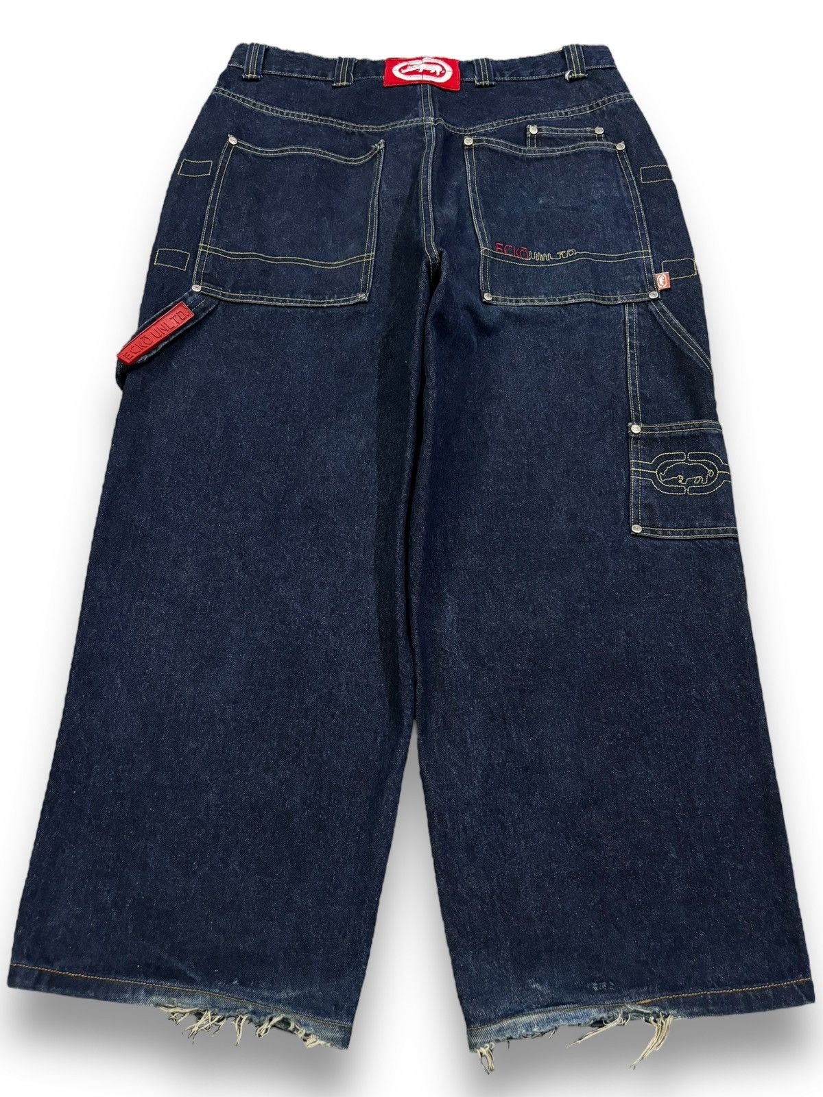 Ecko Unltd. Vintage Ecko Unltd Embroidered Logo Baggy Carpenter Jeans Size US 34 / EU 50 - 2 Thumbnail