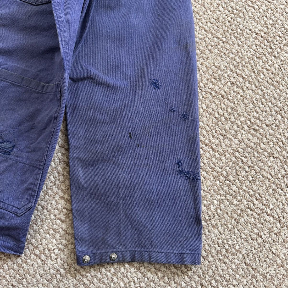 Le Laboureur Distressed blue cotton works french chore sanfor jacket Size US M / EU 48-50 / 2 - 8 Thumbnail
