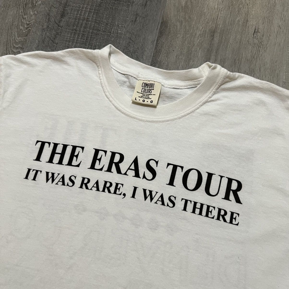 Band Tees Taylor Swift Eras Tour Denver It Was Rare I Was There Large Size US L / EU 52-54 / 3 - 3 Thumbnail
