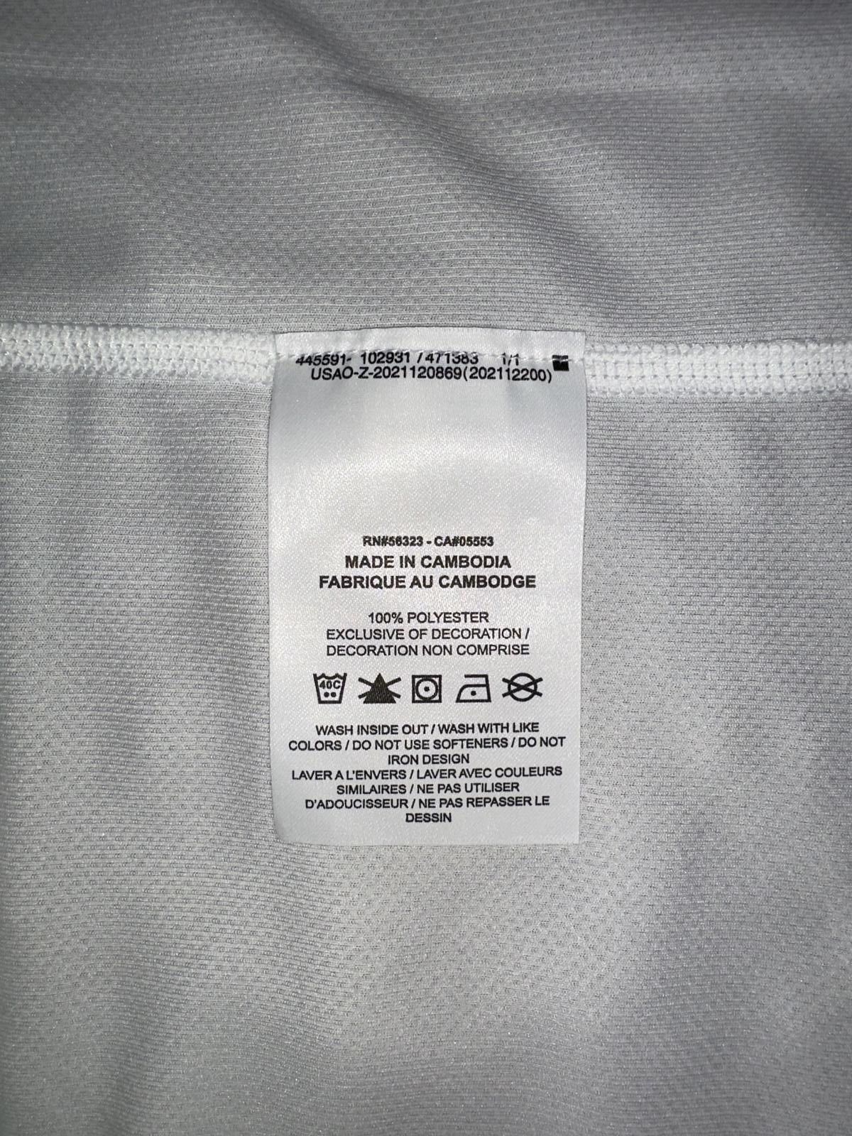 Nike Nike Men’s Hyper Dry White Short Sleeve T-Shirt Size US M / EU 48-50 / 2 - 6 Thumbnail