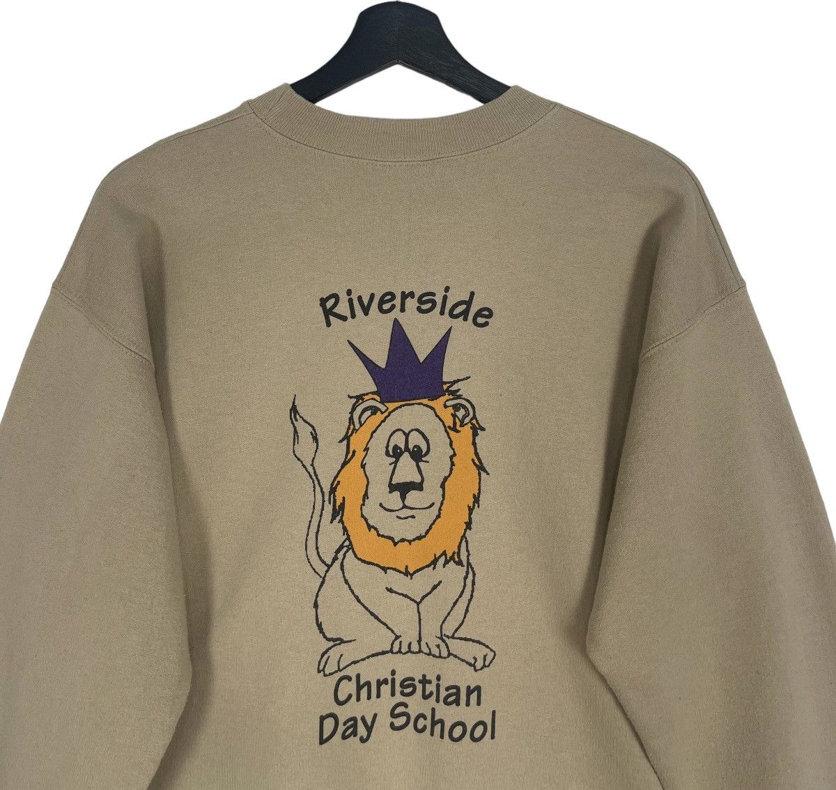 Vintage 90s Vintage Riverside Christian School Sweatshirt Size US M / EU 48-50 / 2 - 5 Thumbnail