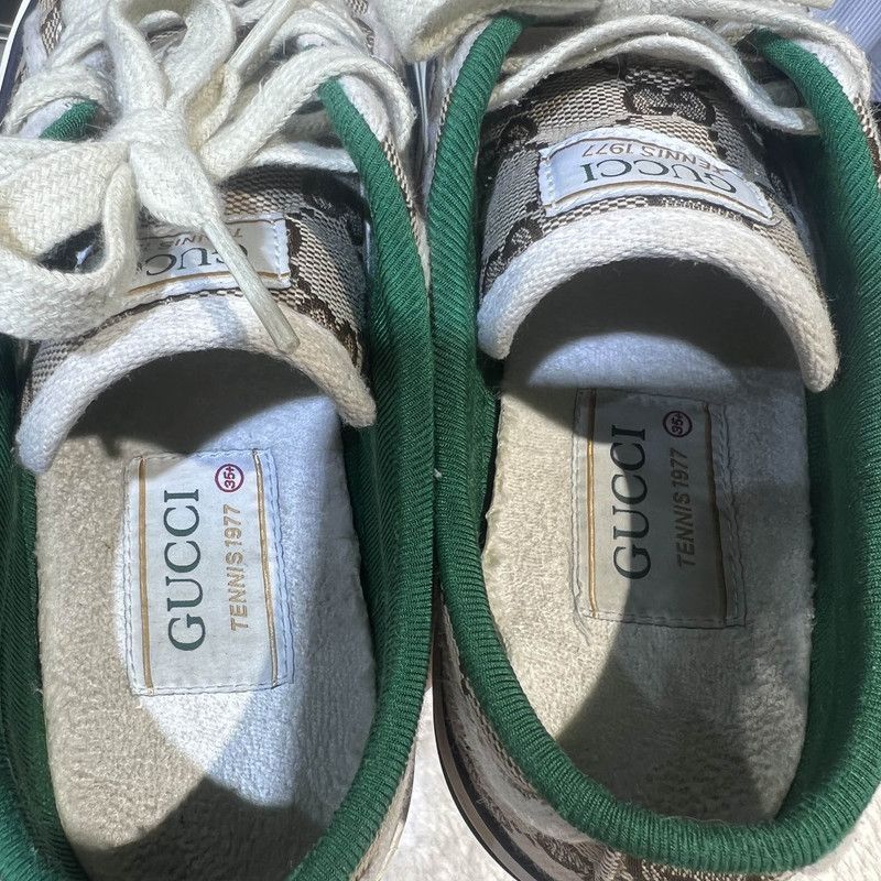 Gucci Gucci Tennis 1977 Canvas Low-Top Sneakers Size US 5.5 / EU 38 - 5 Thumbnail