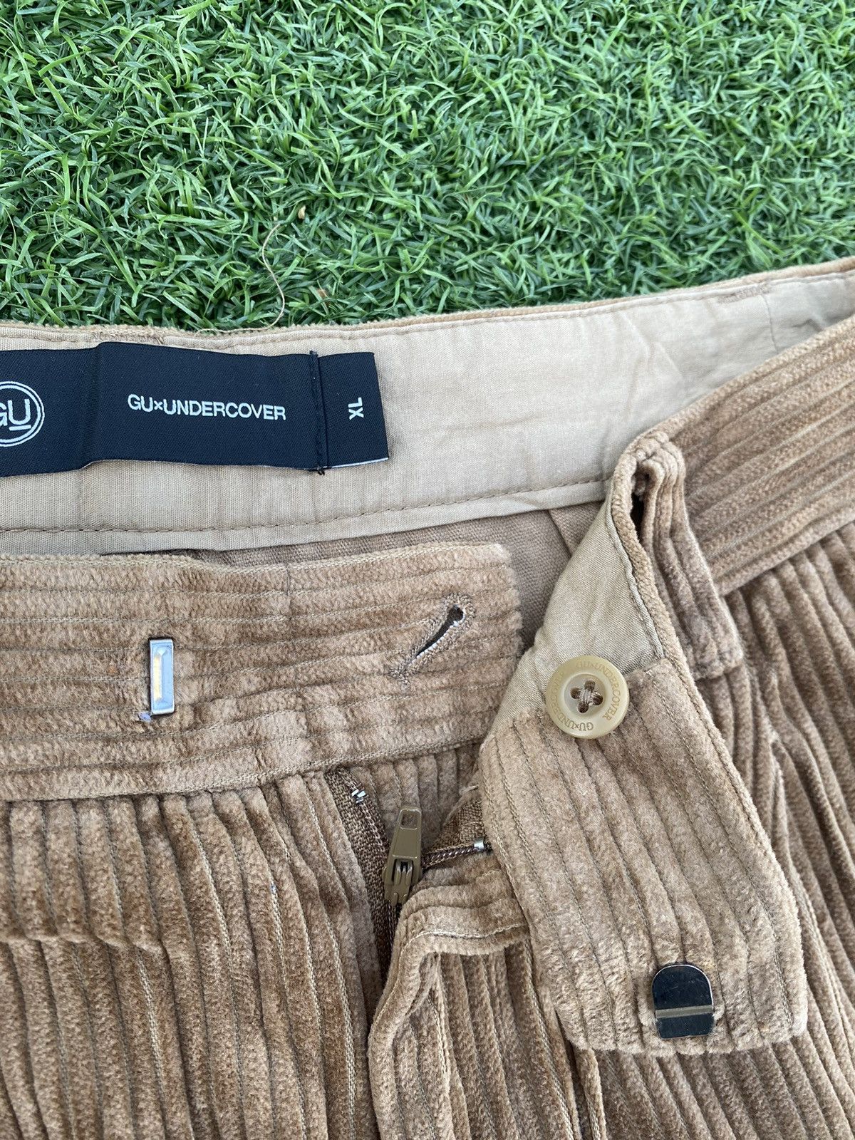 GU × Undercover GU X UNDERCOVER FW21 BAGGY PANTS CORDUROY Size US 31 - 4 Thumbnail