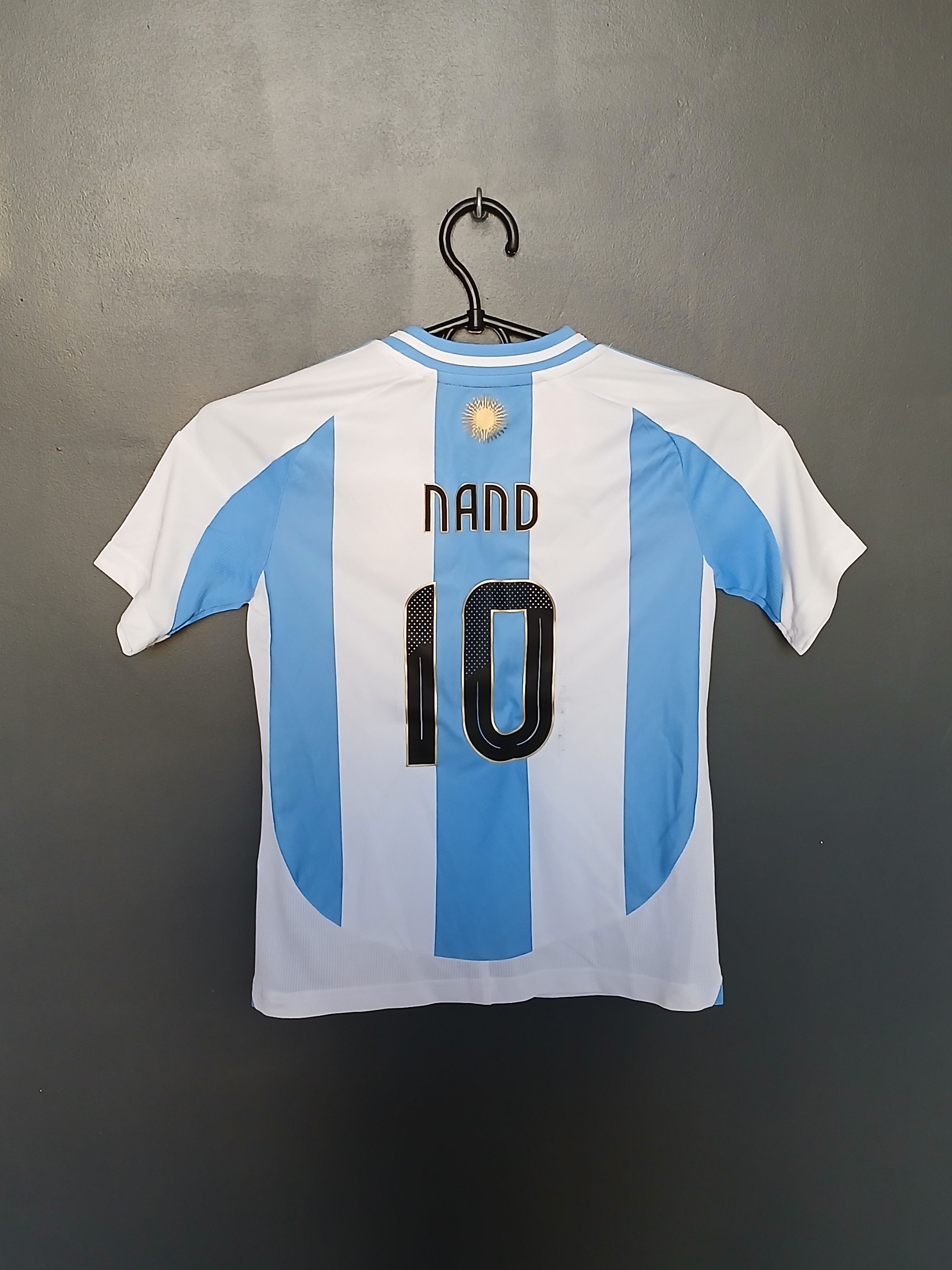 Adidas KIDS Argentina National Team 24/25 Home Football Jersey Size US XS / EU 42 / 0 - 2 Thumbnail