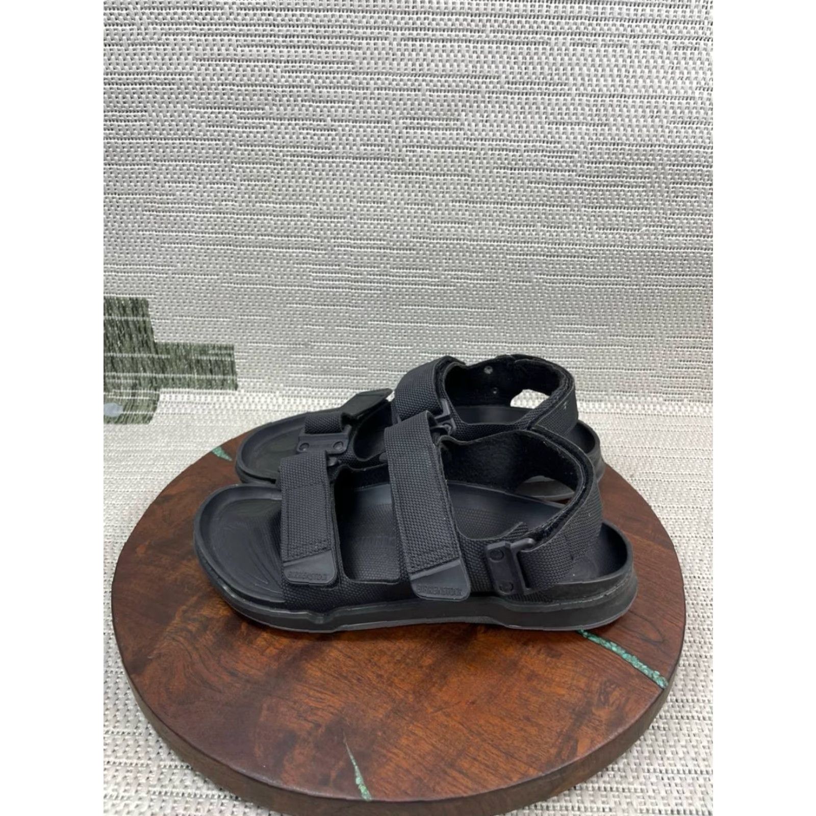 Birkenstock Birkenstock Sandals Mens 8 Tatacoa Futura Black Birko Flor Adjustable Straps Size ONE SIZE - 5 Thumbnail
