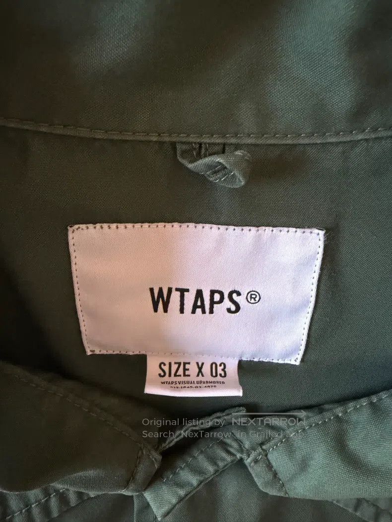Wtaps Wtaps Military green shirt Size US L / EU 52-54 / 3 - 5 Thumbnail