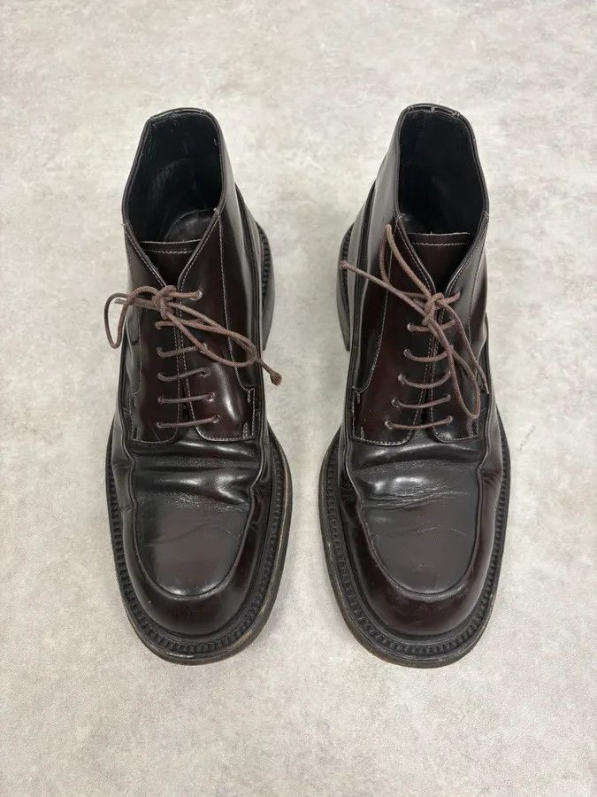 Prada 2000s Prada Brown Leather Classy Boots Size US 8 / EU 41 - 4 Thumbnail