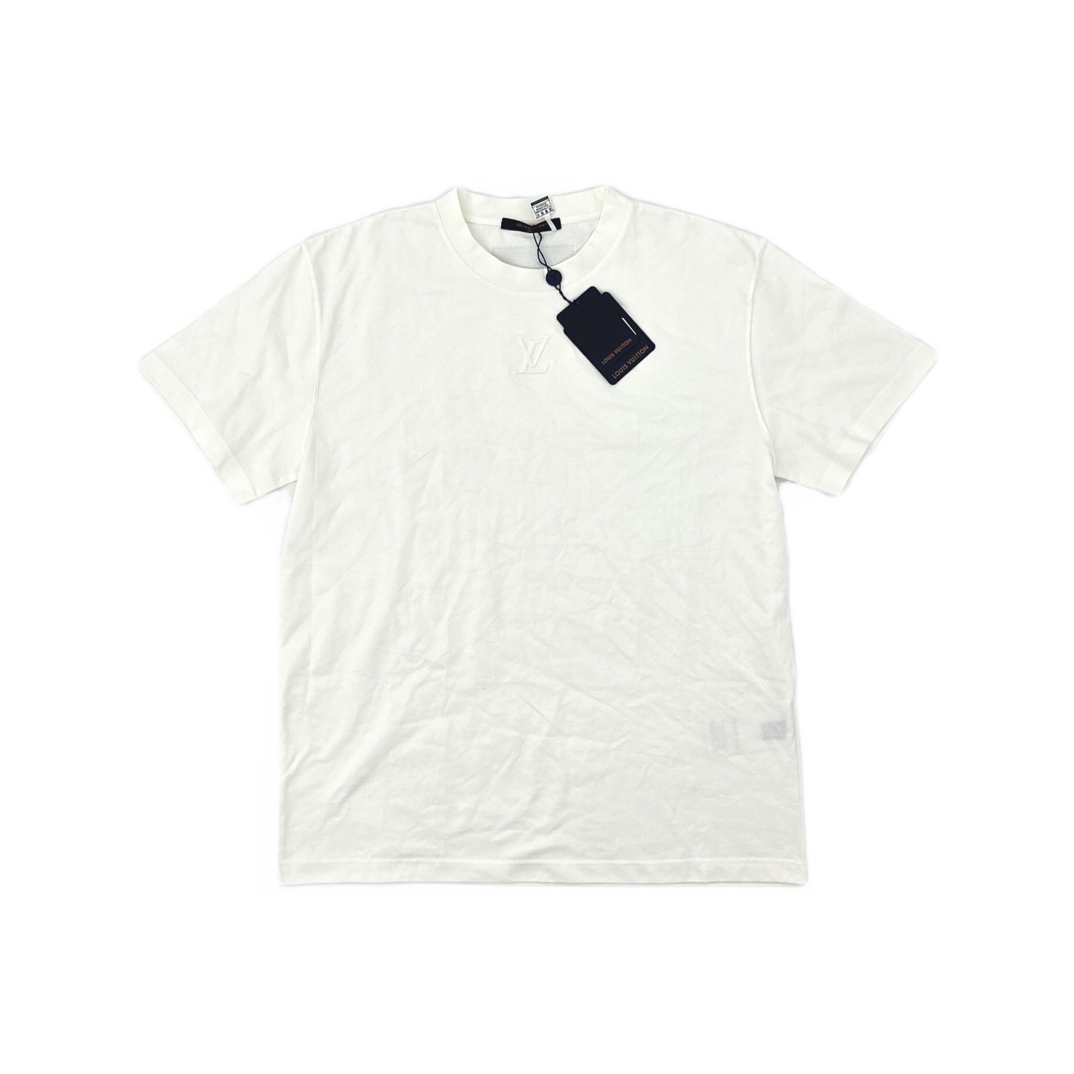 Louis Vuitton Louis Vuitton Embossed Logo T-Shirt Size L Size US L / EU 52-54 / 3 - 1 Thumbnail