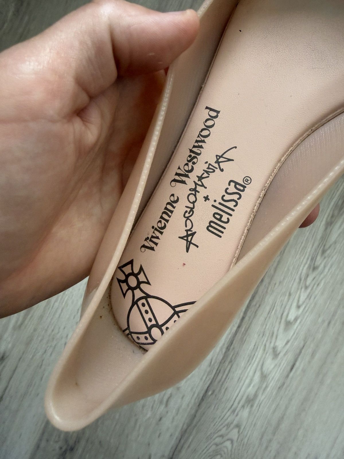 Melissa × Vivienne Westwood Vivienne Westwood Anglomania Melissa Ballet Flats Shoes Size US 6 / IT 36 - 18 Thumbnail