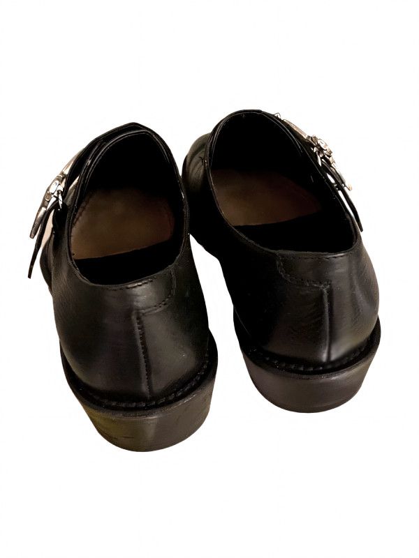 Vivienne Westwood Vivienne Westwood Orb Buckle Monk Strap Shoes Black 2000s Size US 7 / EU 40 - 4 Thumbnail